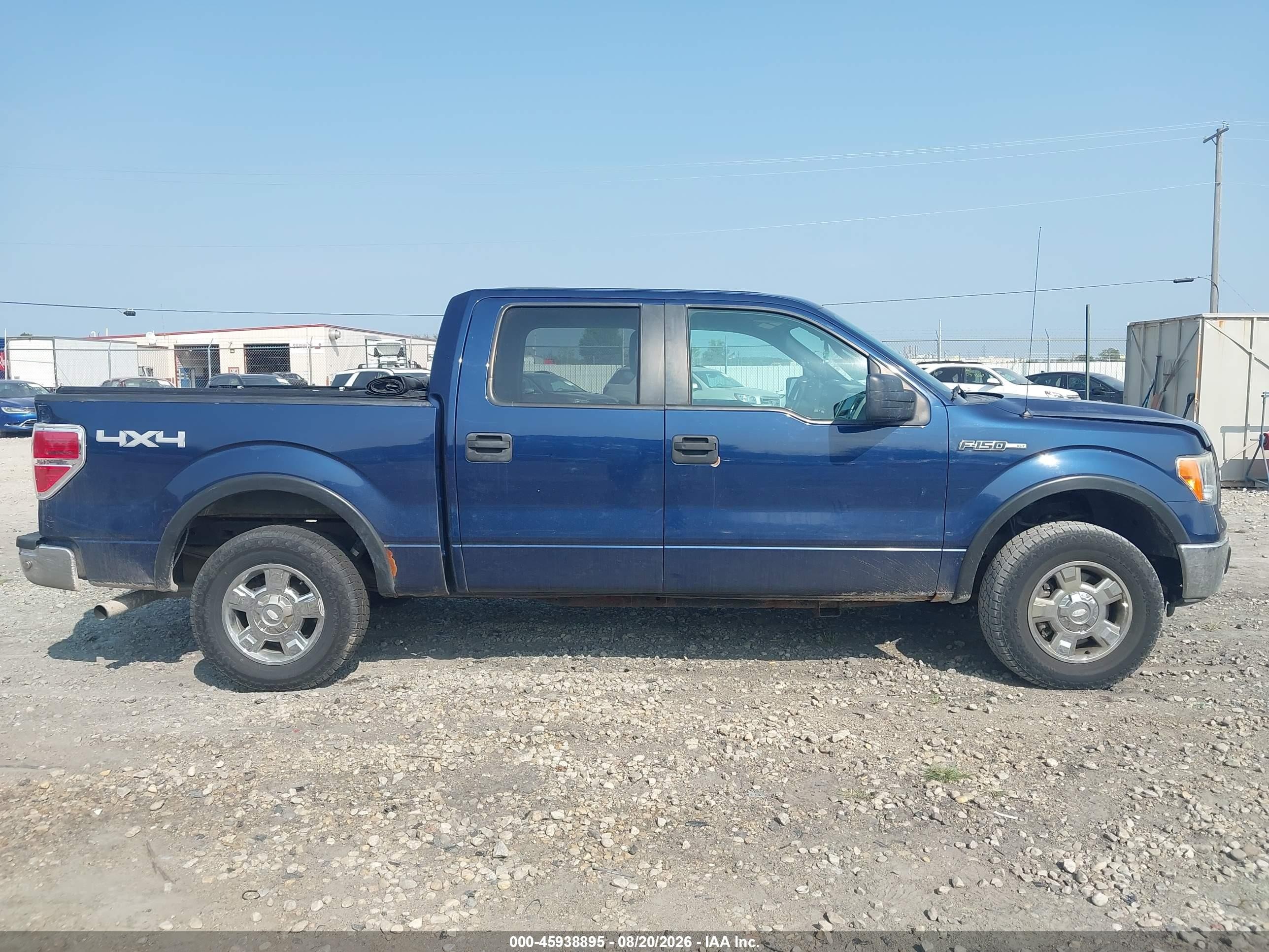 2011 Ford F-150 Xlt Dark Blue vin: 1FTFW1EF0BKD68570