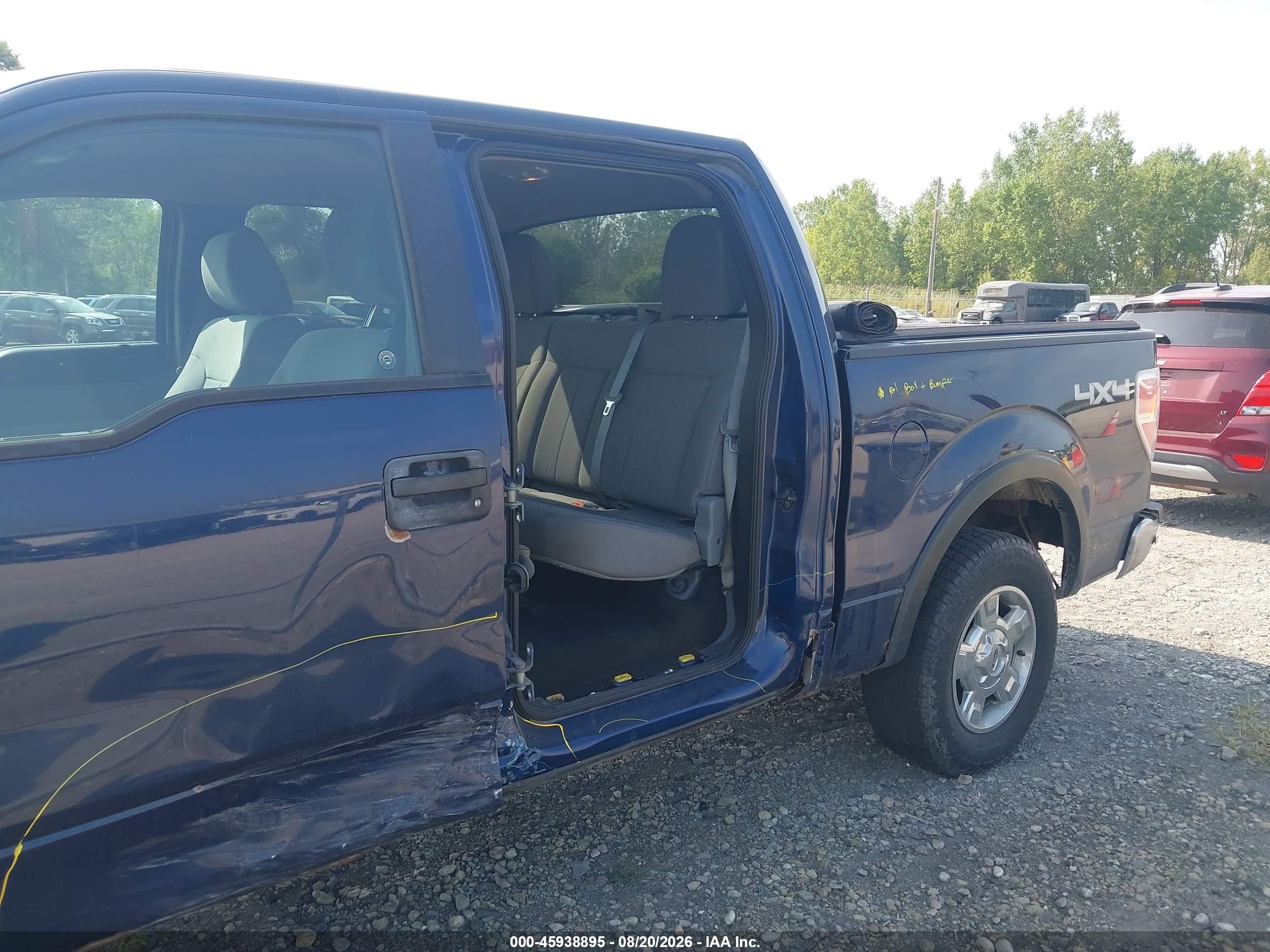 2011 Ford F-150 Xlt Dark Blue vin: 1FTFW1EF0BKD68570