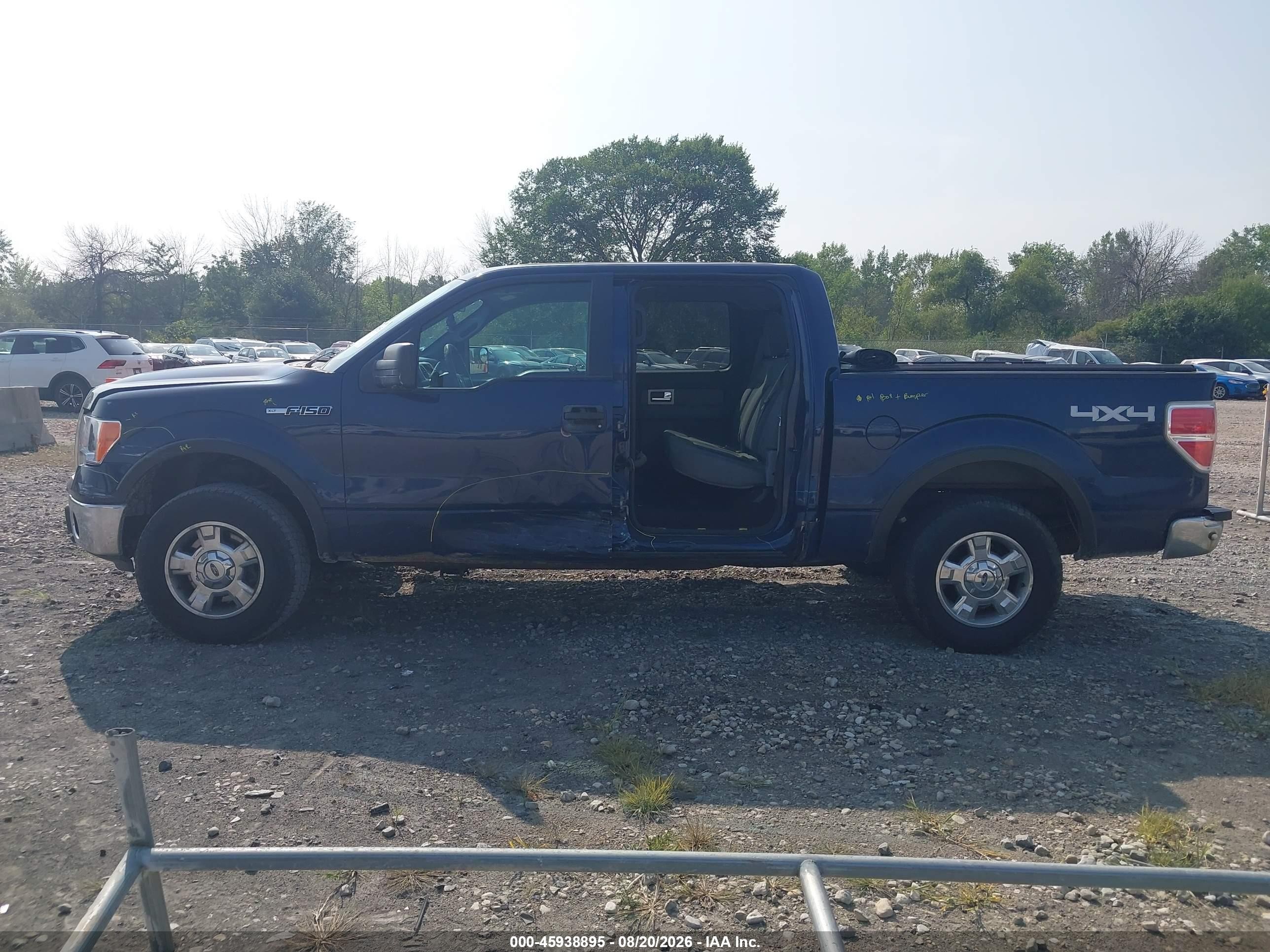 2011 Ford F-150 Xlt Dark Blue vin: 1FTFW1EF0BKD68570