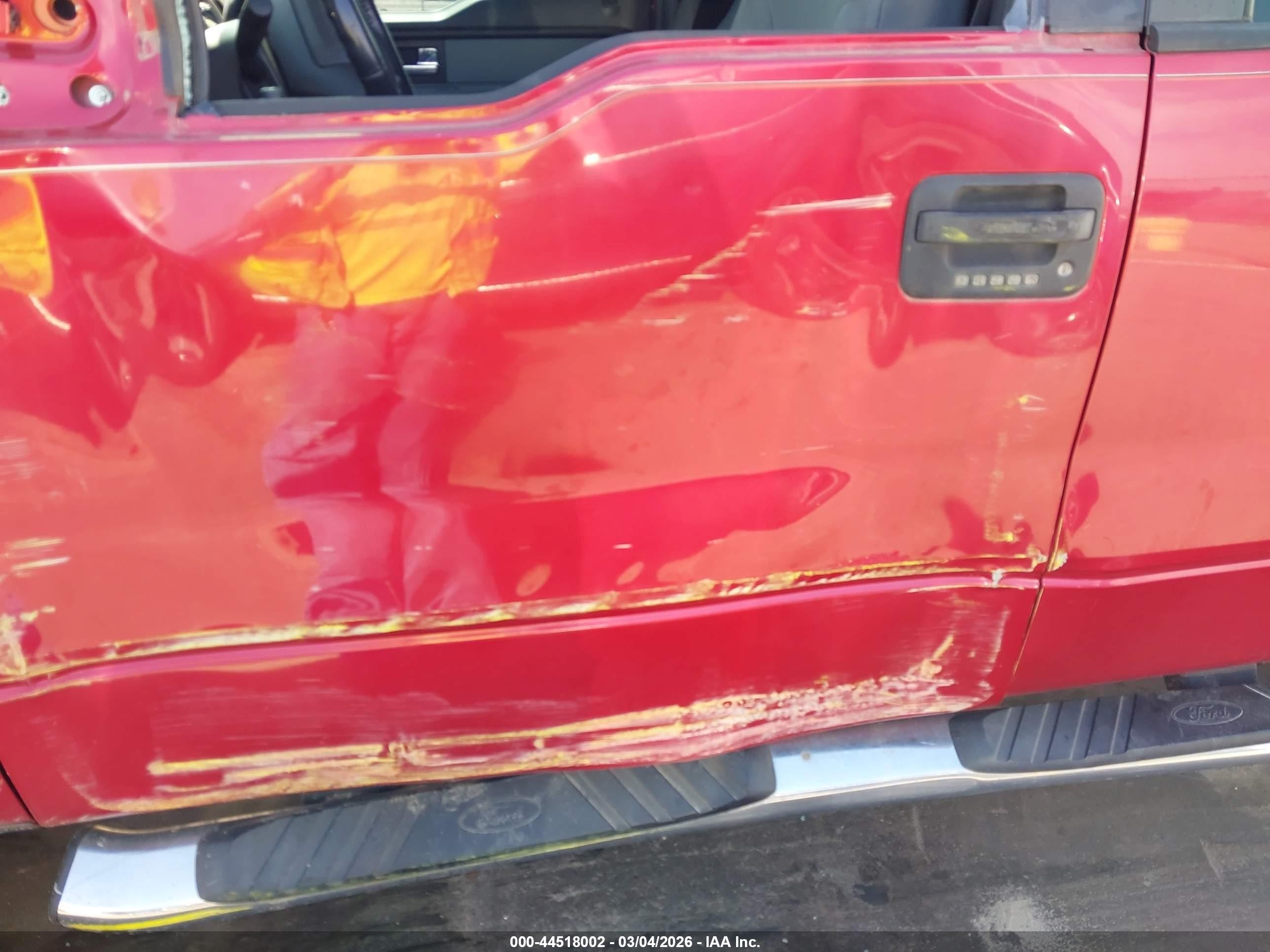 2012 Ford F-150 Xlt Red vin: 1FTFW1EF0CFA27373