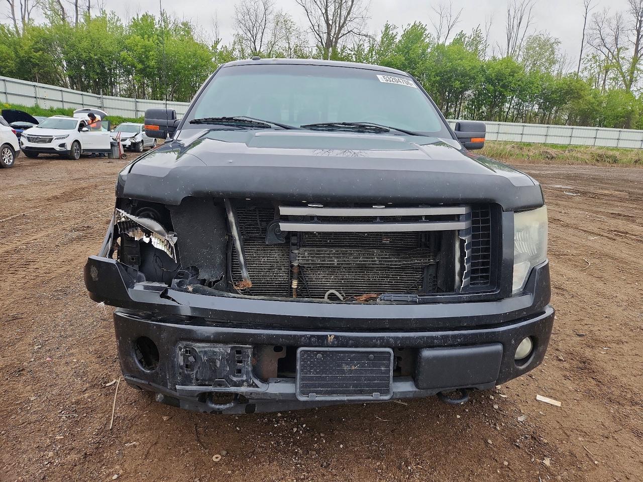 2012 Ford F150 Supercrew Black vin: 1FTFW1EF0CFA46568