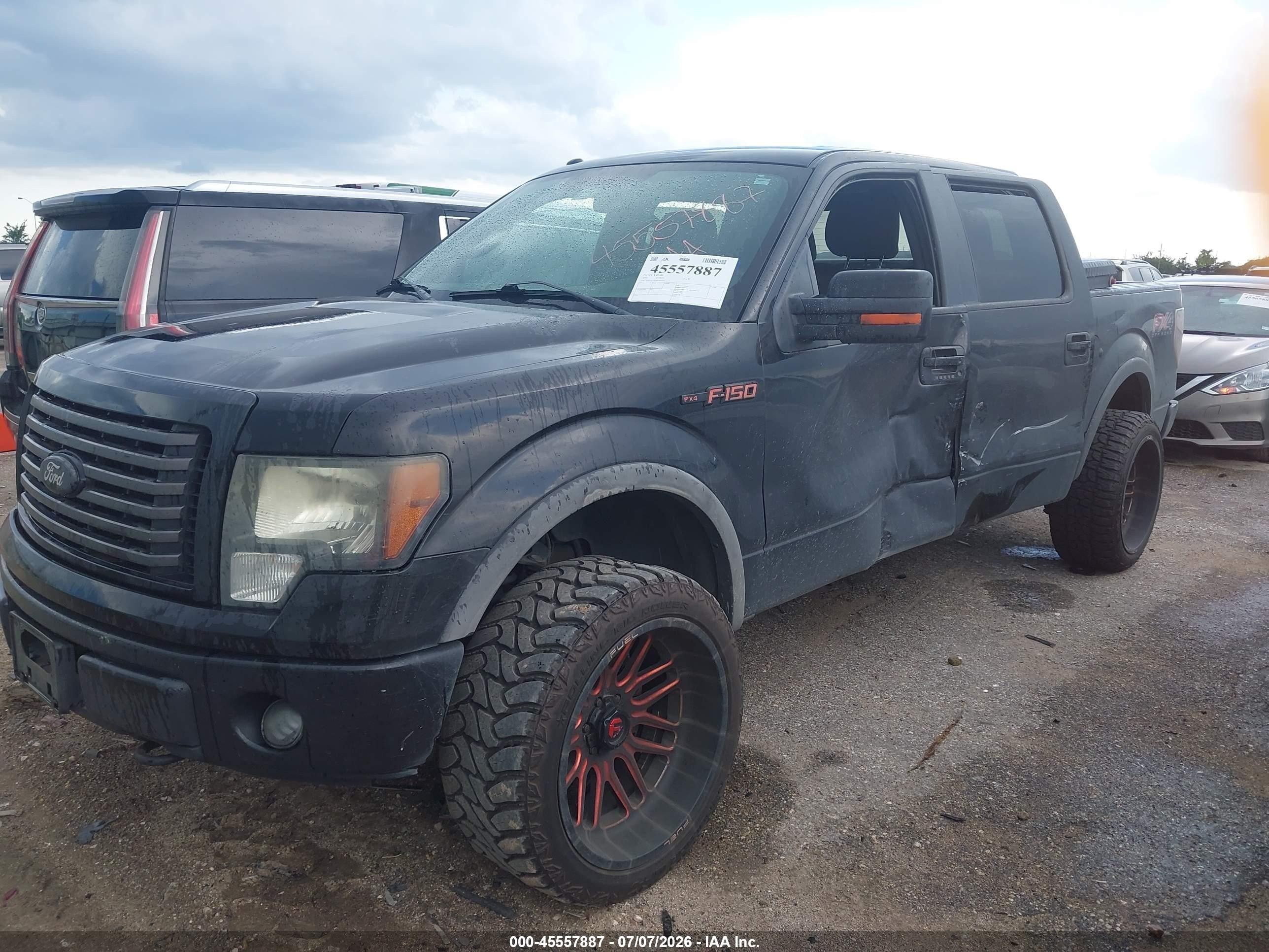 2012 Ford F-150 Fx4/king Ranch/lariat/platinum/xl/xlt Black vin: 1FTFW1EF0CFB83025