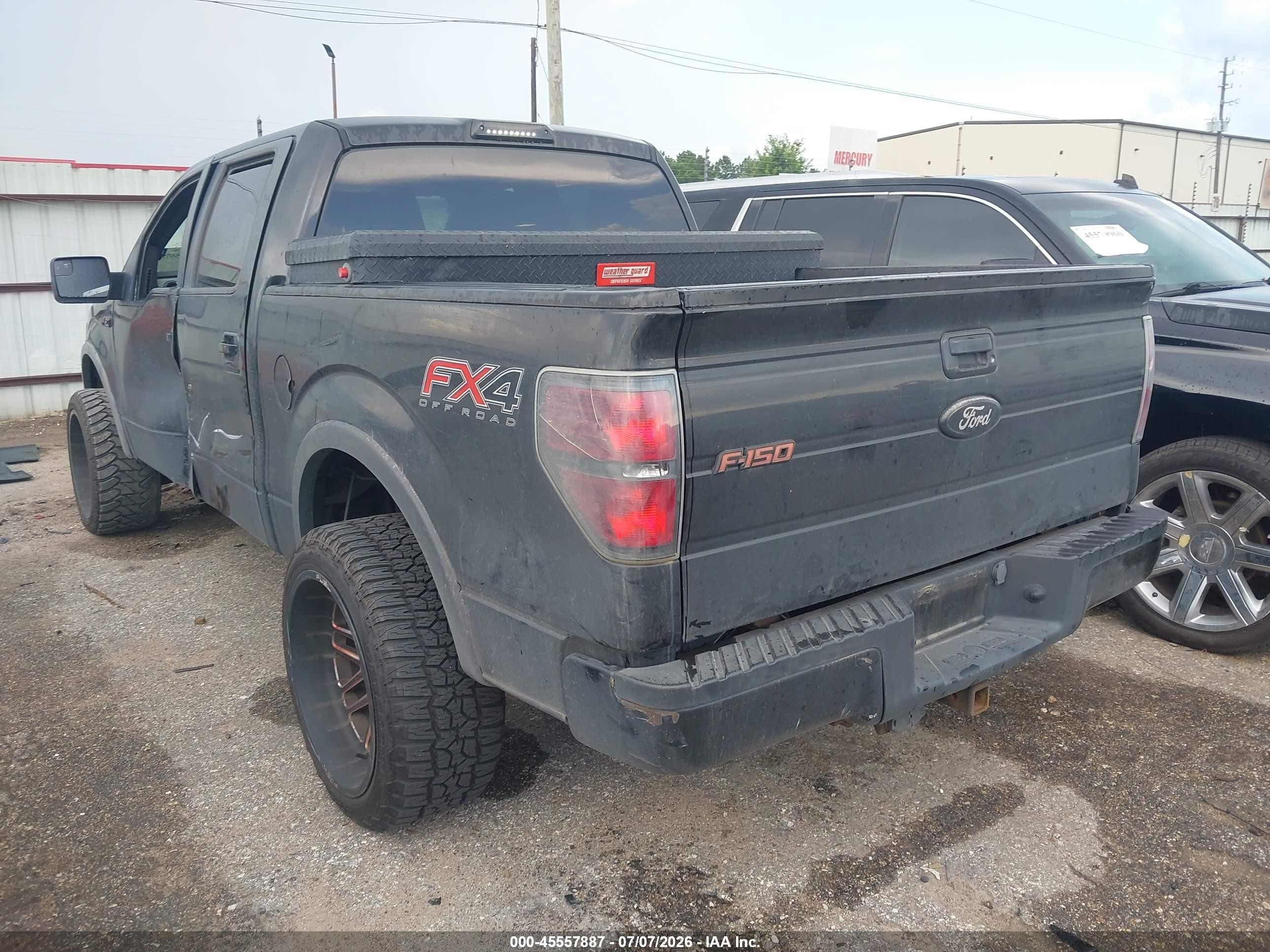 2012 Ford F-150 Fx4/king Ranch/lariat/platinum/xl/xlt Black vin: 1FTFW1EF0CFB83025