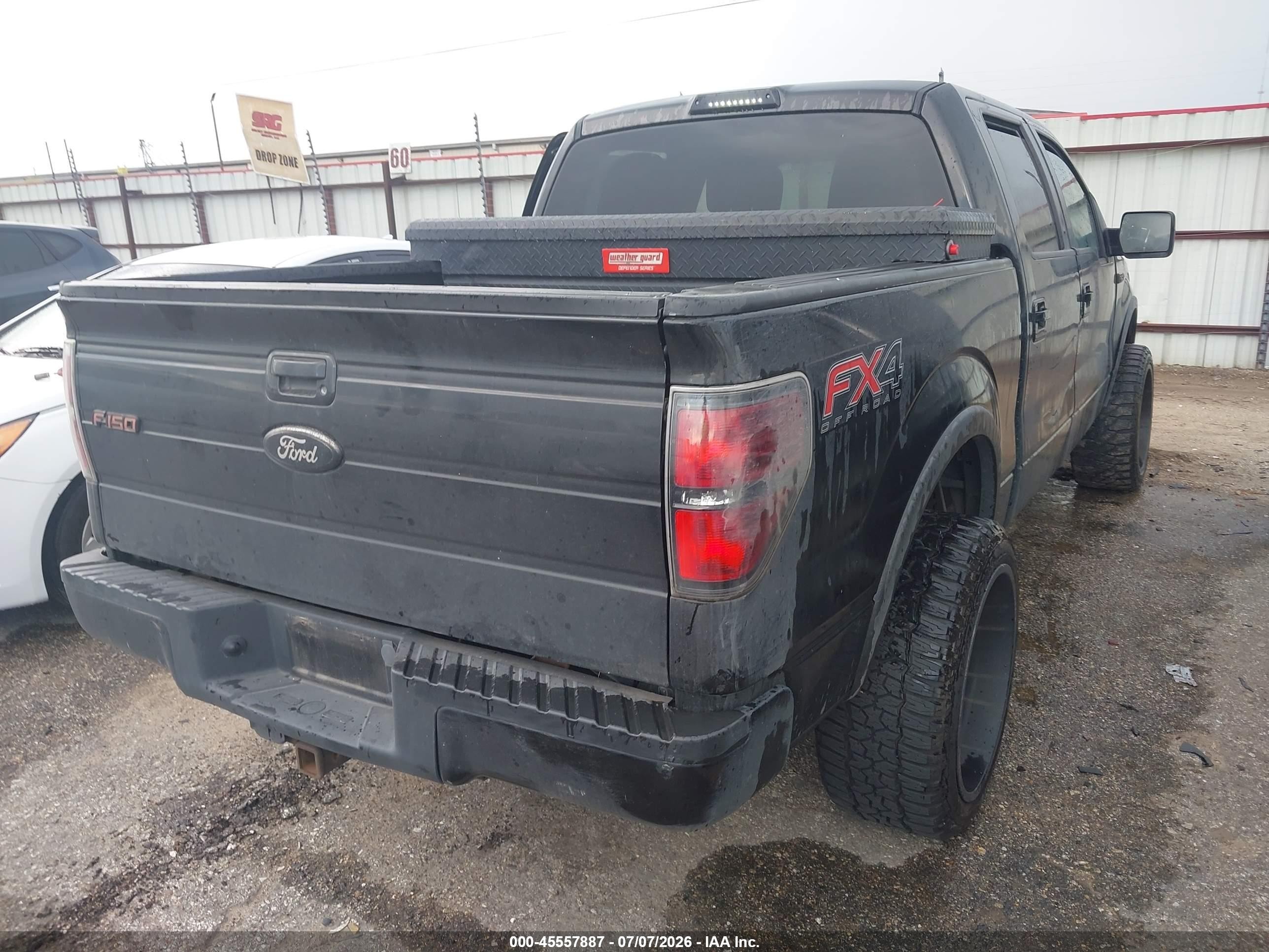 2012 Ford F-150 Fx4/king Ranch/lariat/platinum/xl/xlt Black vin: 1FTFW1EF0CFB83025