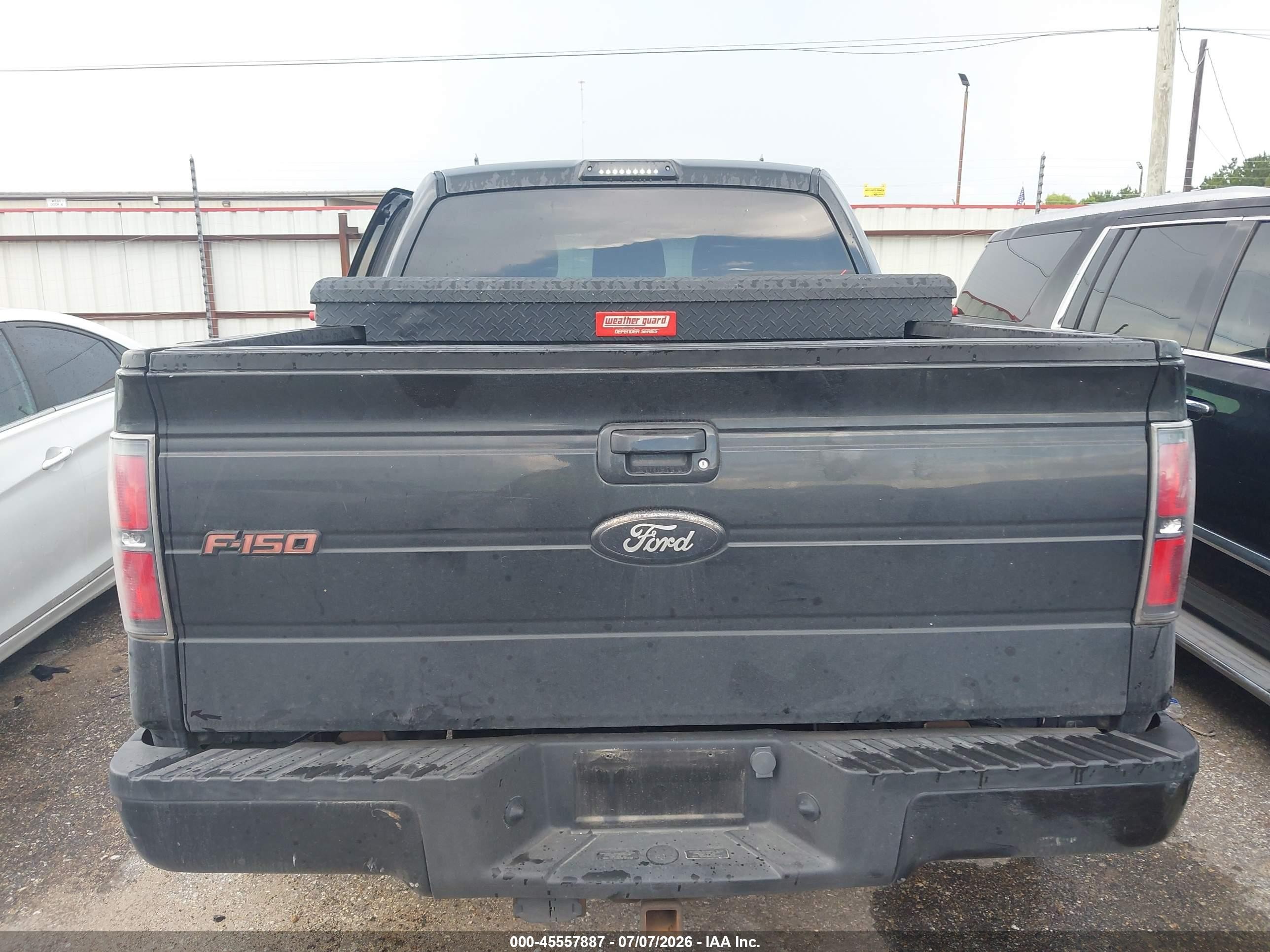 2012 Ford F-150 Fx4/king Ranch/lariat/platinum/xl/xlt Black vin: 1FTFW1EF0CFB83025