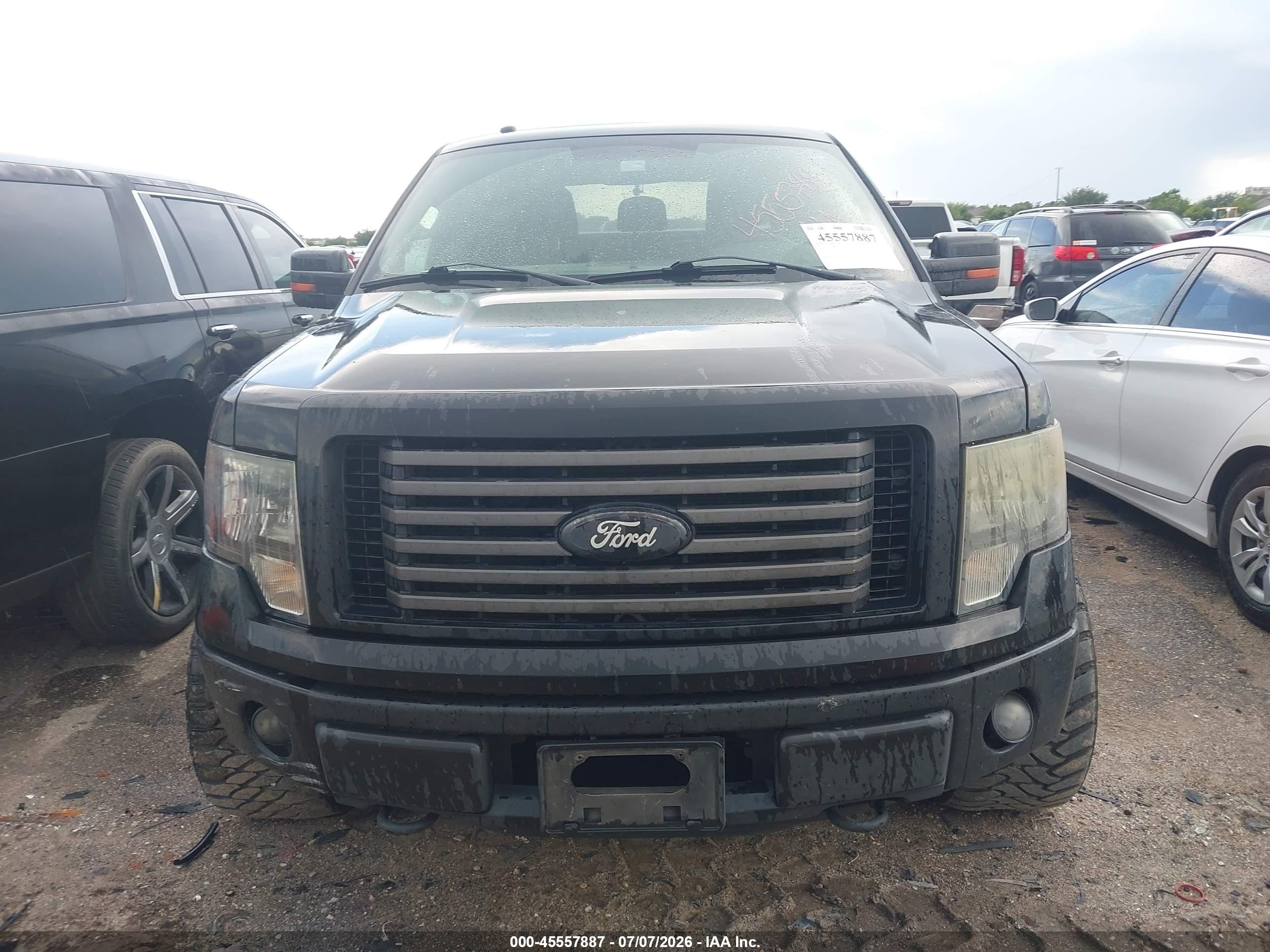 2012 Ford F-150 Fx4/king Ranch/lariat/platinum/xl/xlt Black vin: 1FTFW1EF0CFB83025