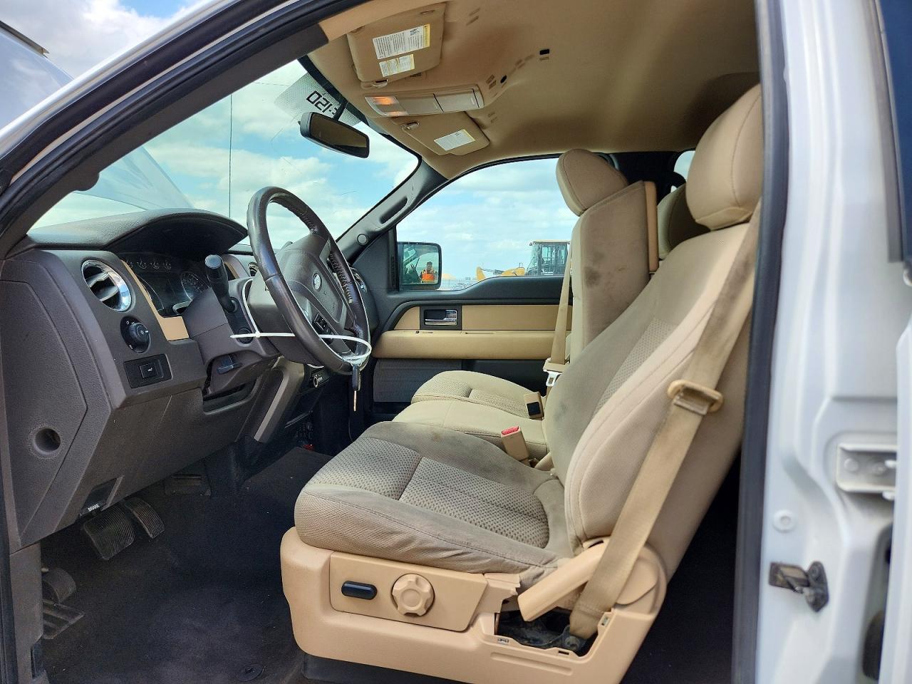 2012 Ford F150 Supercrew White vin: 1FTFW1EF0CFB85292