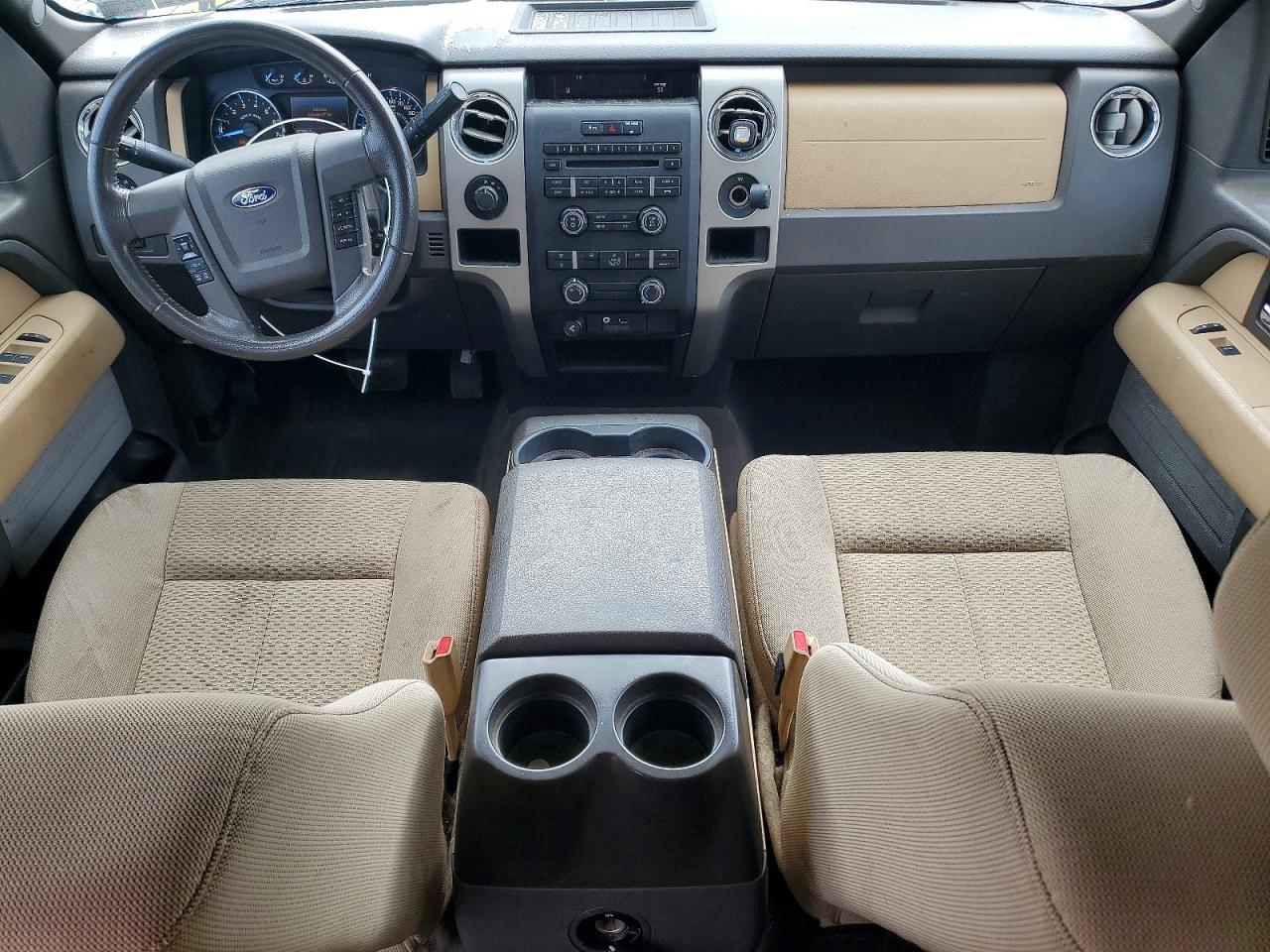 2012 Ford F150 Supercrew Beige vin: 1FTFW1EF0CFB88323