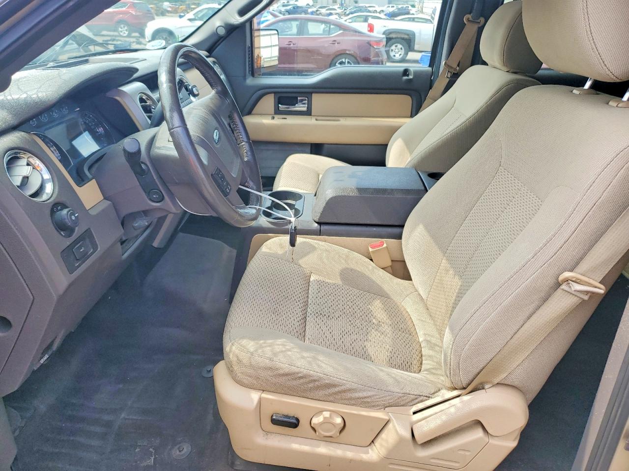 2012 Ford F150 Supercrew Beige vin: 1FTFW1EF0CFB88323
