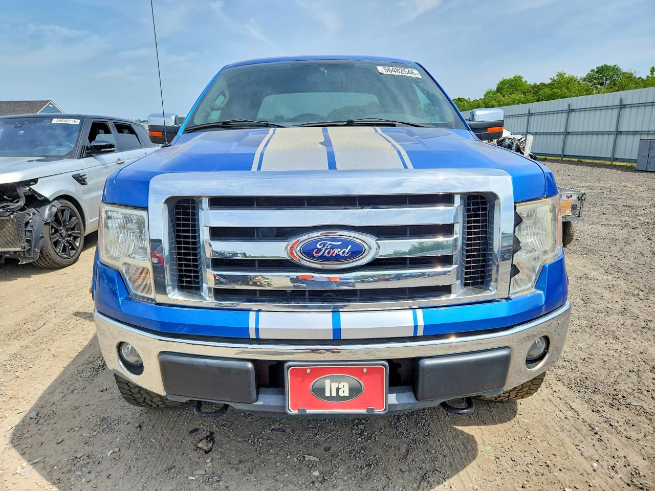 2012 Ford F150 Supercrew Blue vin: 1FTFW1EF0CFC10210