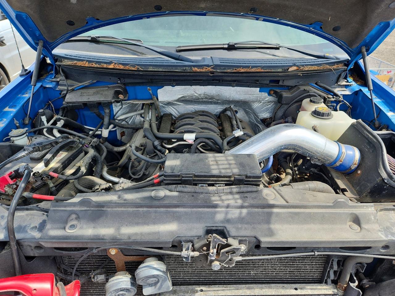 2012 Ford F150 Supercrew Blue vin: 1FTFW1EF0CFC10210