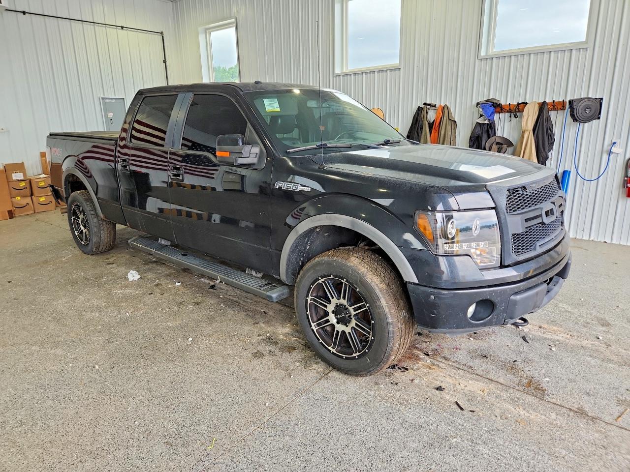 2012 Ford F150 Supercrew Black vin: 1FTFW1EF0CFC25791