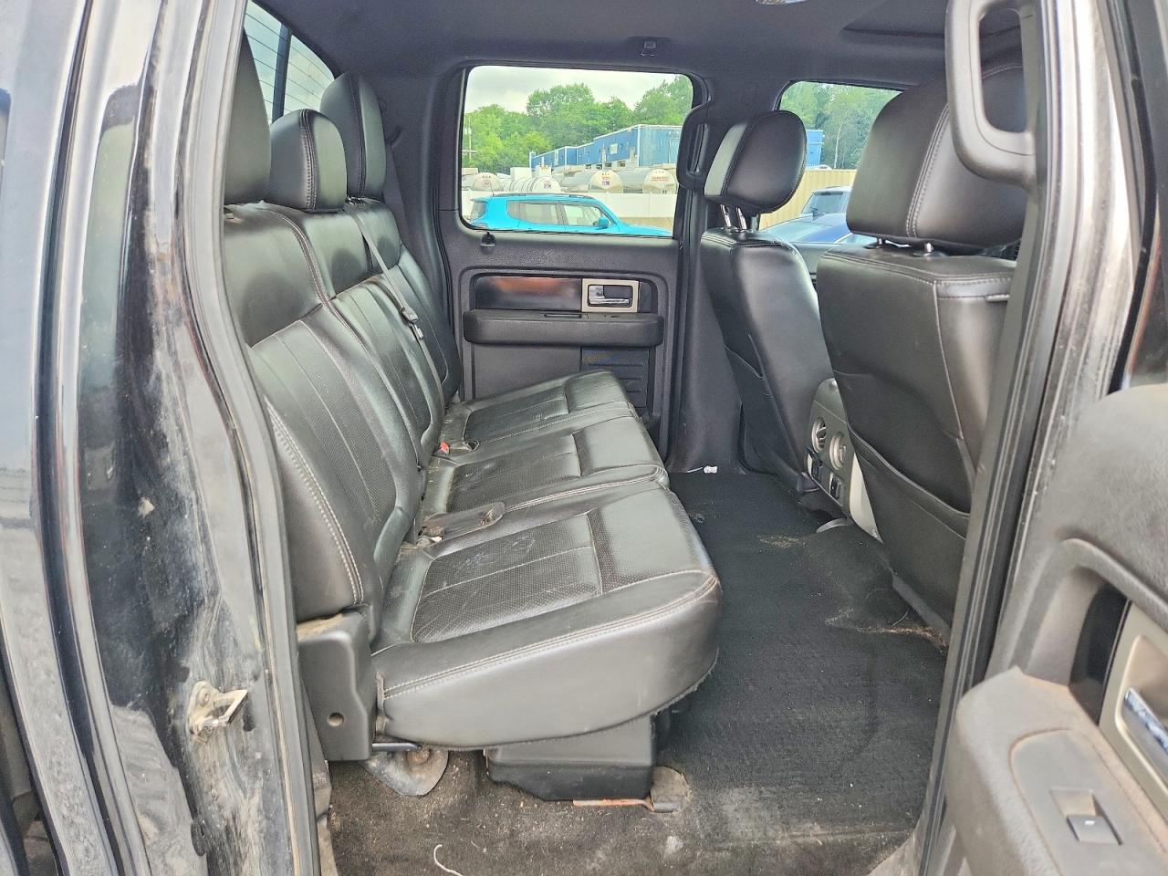 2012 Ford F150 Supercrew Black vin: 1FTFW1EF0CFC25791