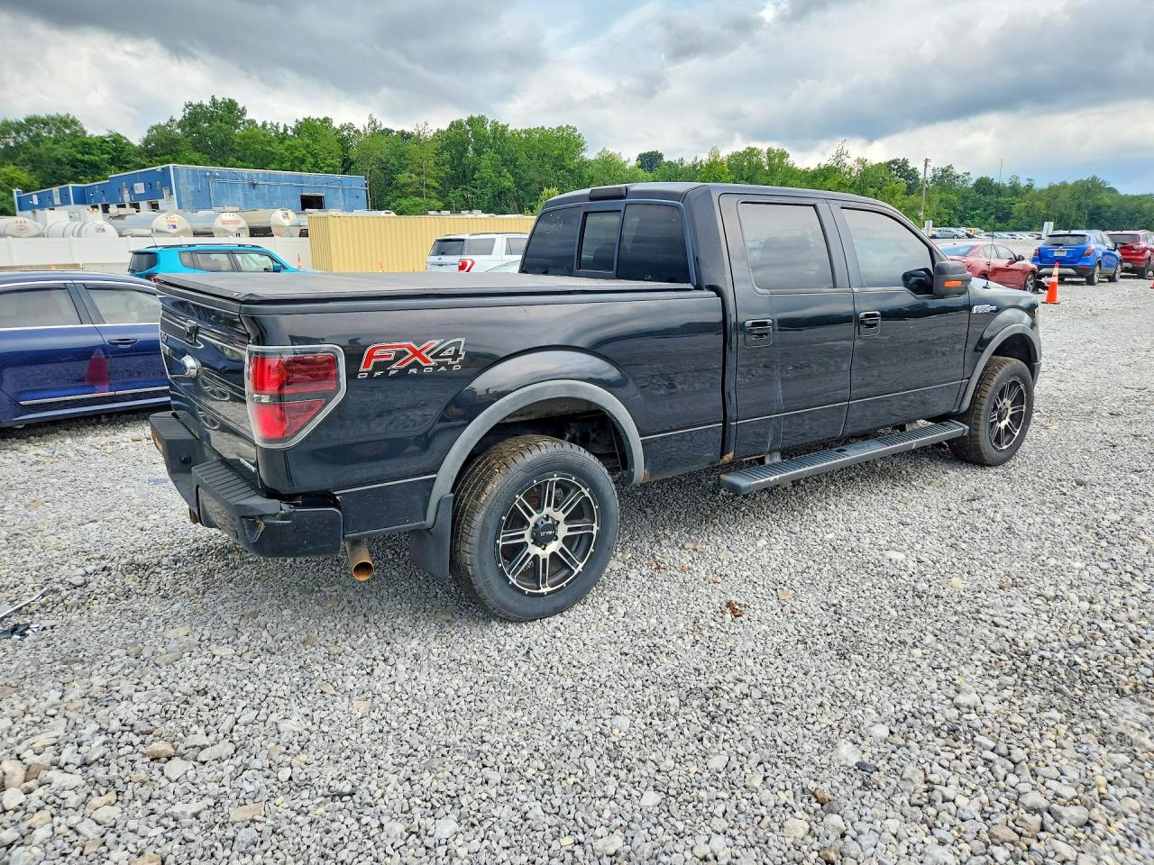 2012 Ford F150 Supercrew Black vin: 1FTFW1EF0CFC25791