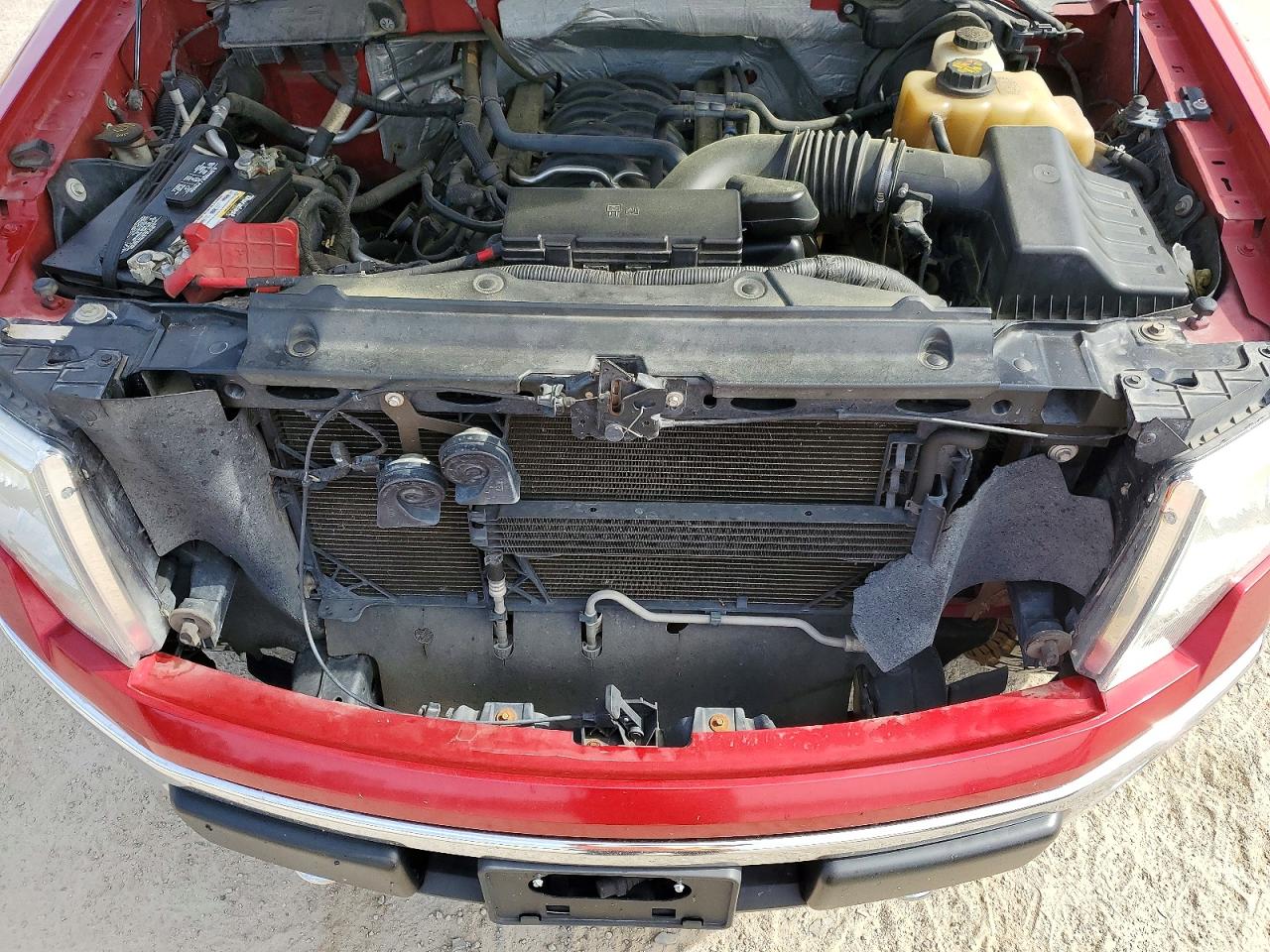 2012 Ford F150 Supercrew Красный vin: 1FTFW1EF0CFC64123