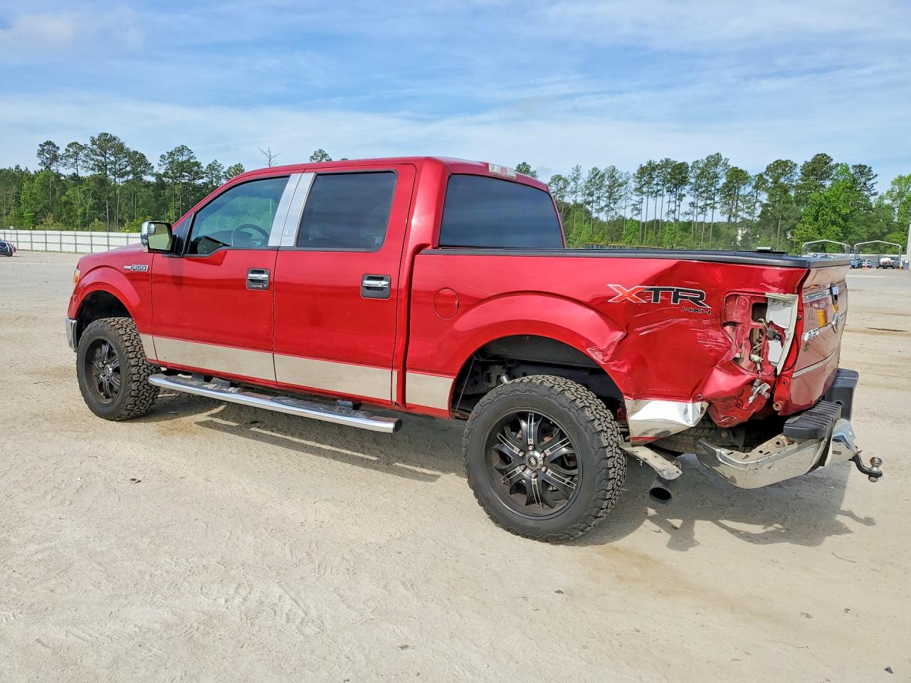 2012 Ford F150 Supercrew Красный vin: 1FTFW1EF0CFC64123