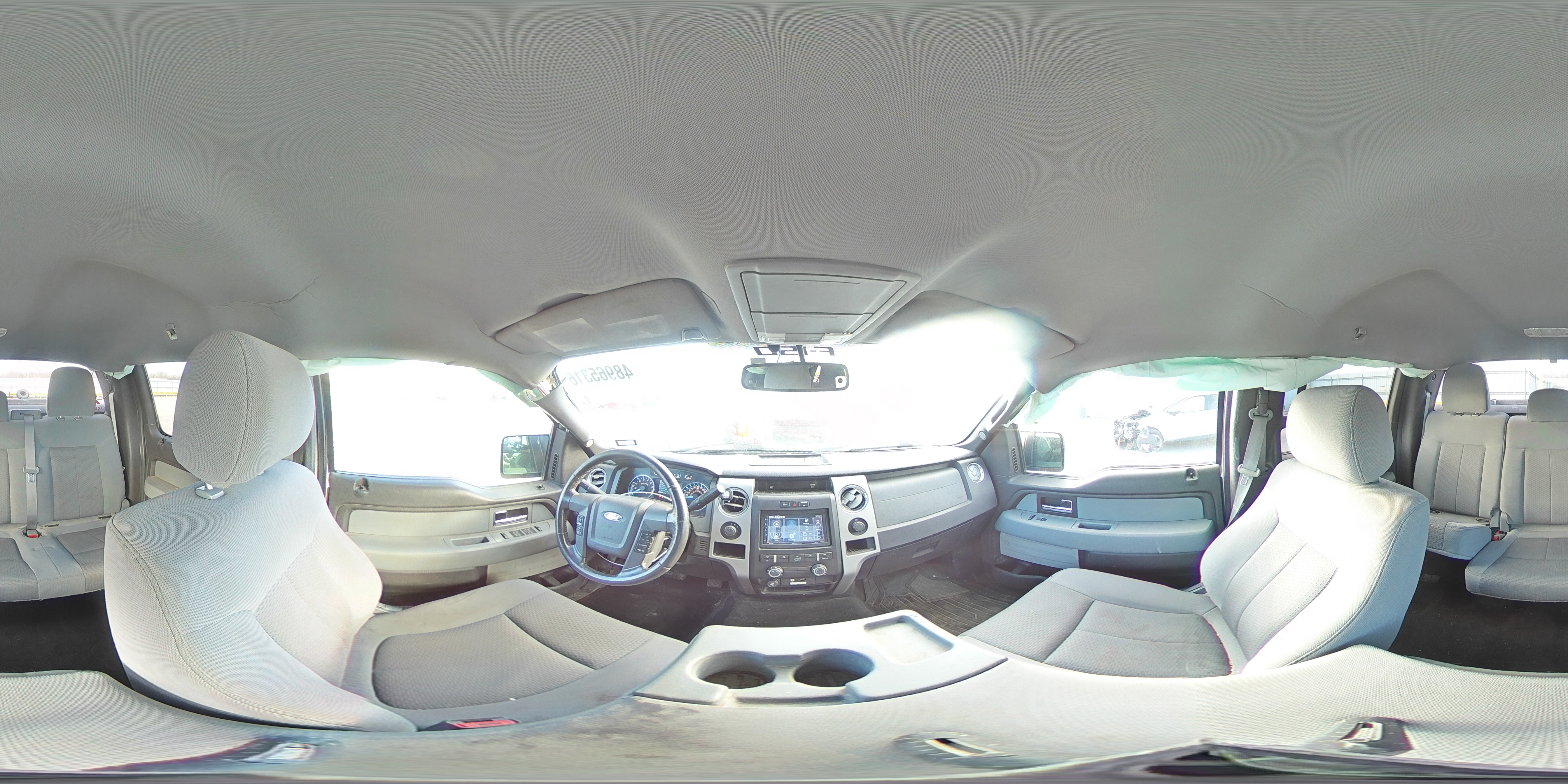 2012 Ford F150 Supercrew White vin: 1FTFW1EF0CFC77678