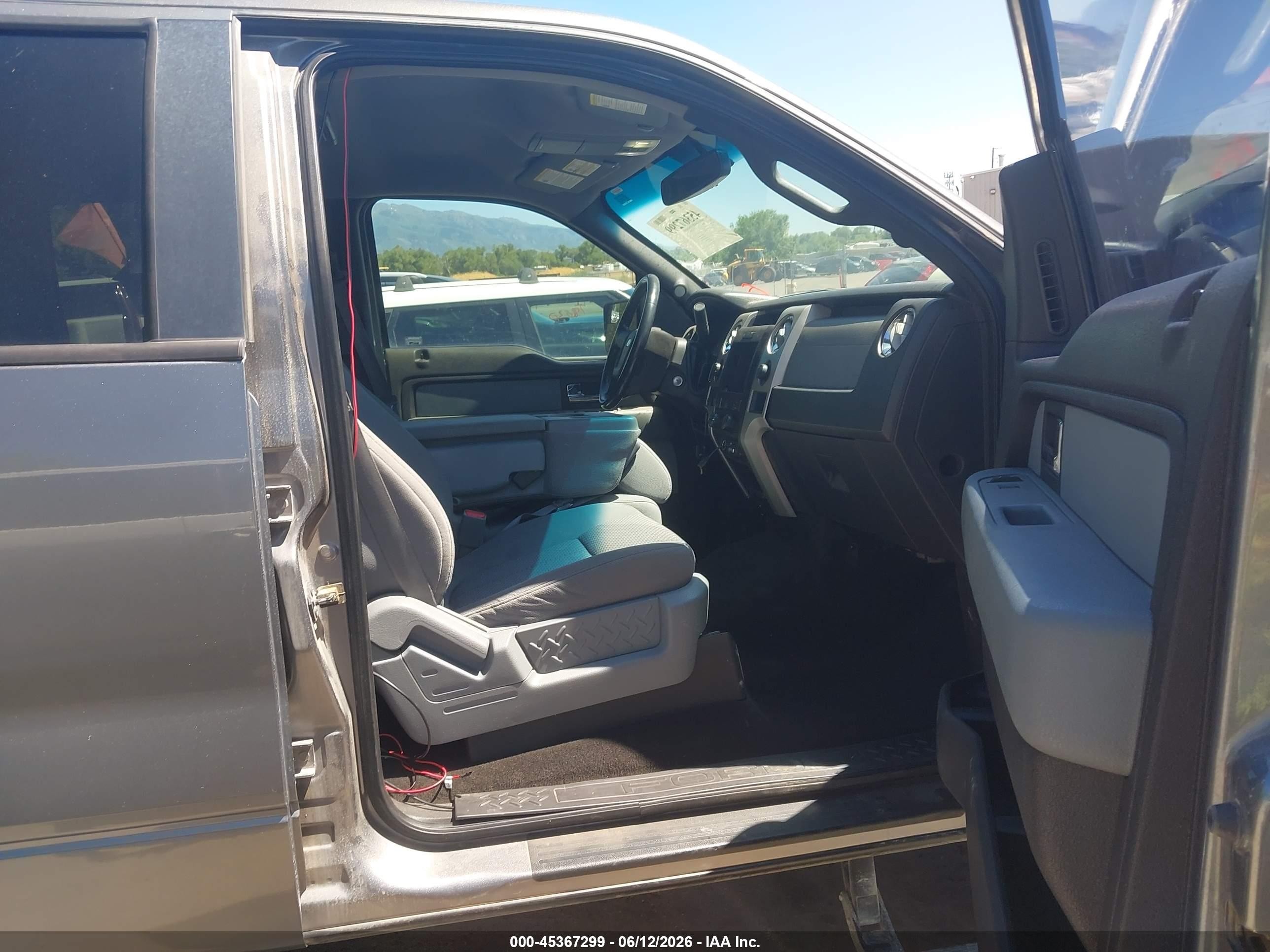 2012 Ford F-150 Xlt Gray vin: 1FTFW1EF0CFC80774