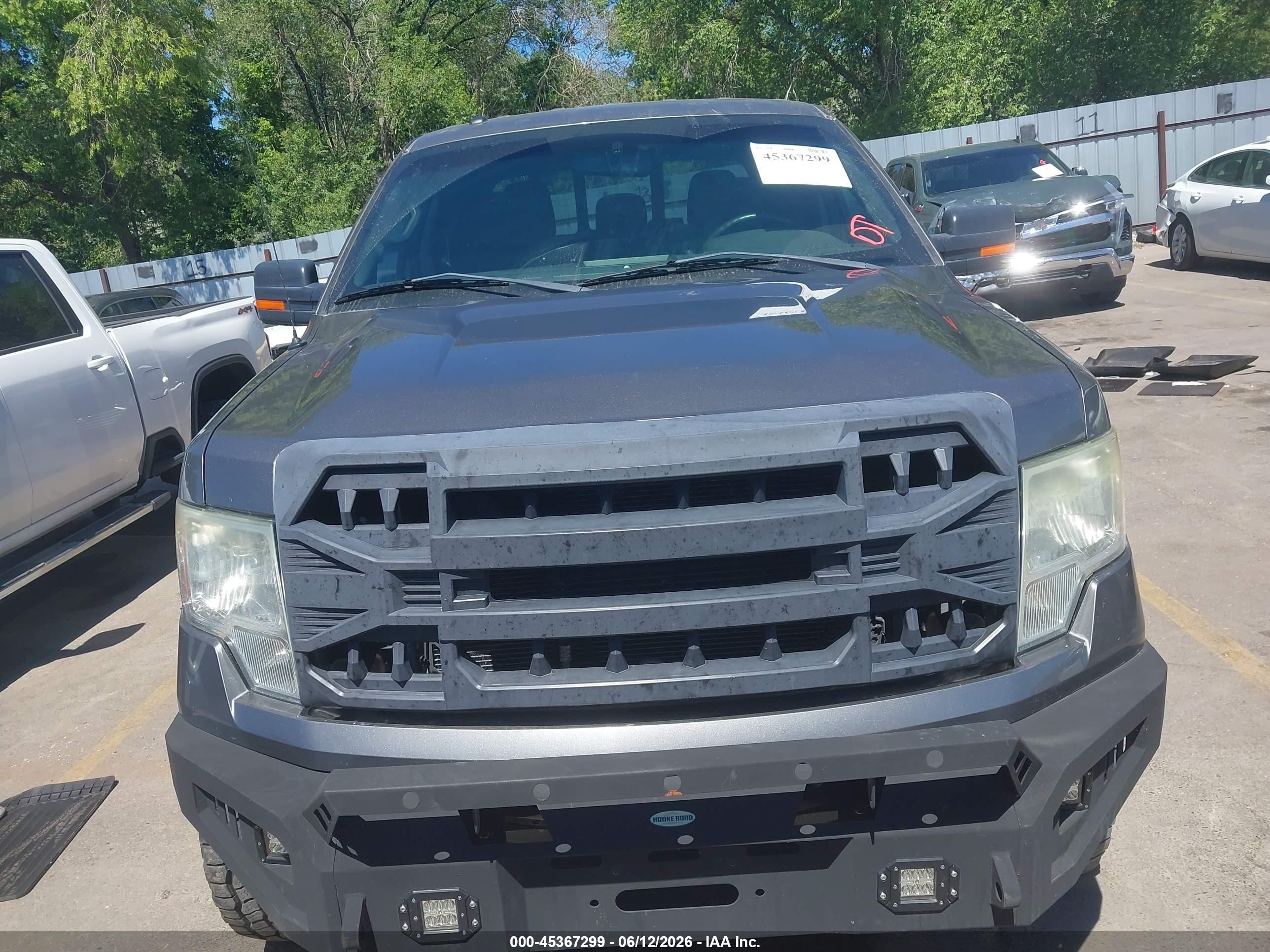 2012 Ford F-150 Xlt Gray vin: 1FTFW1EF0CFC80774