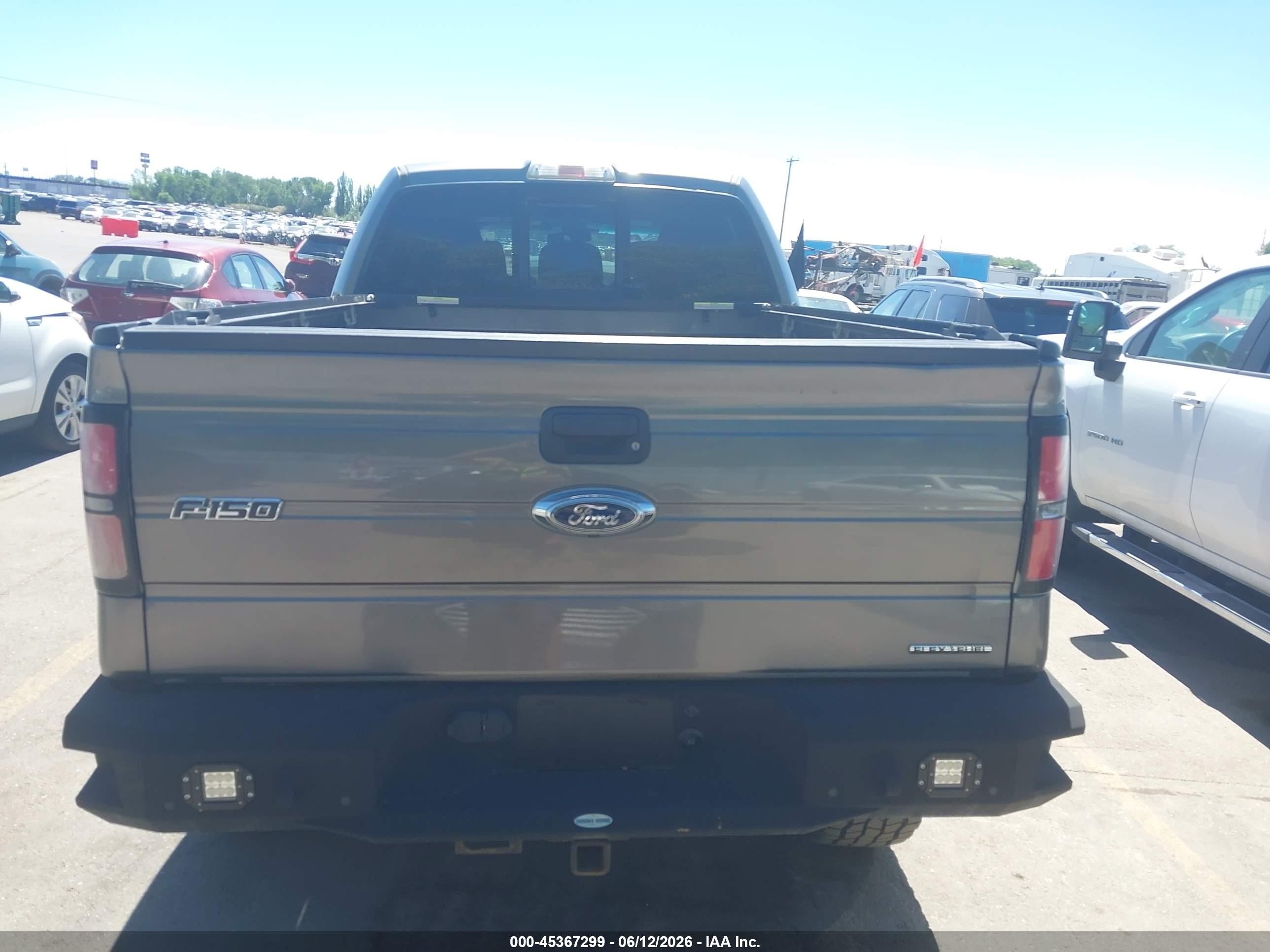2012 Ford F-150 Xlt Gray vin: 1FTFW1EF0CFC80774