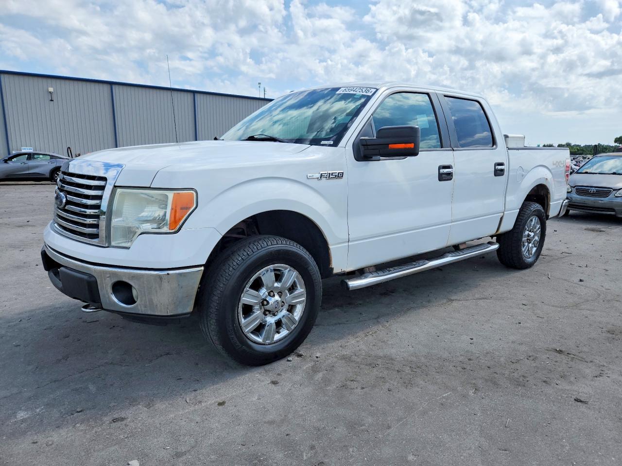 2012 Ford F150 Supercrew Белый vin: 1FTFW1EF0CFD05916