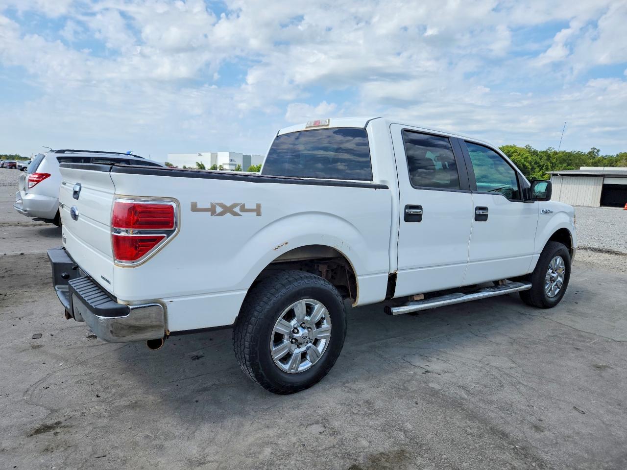 2012 Ford F150 Supercrew Белый vin: 1FTFW1EF0CFD05916