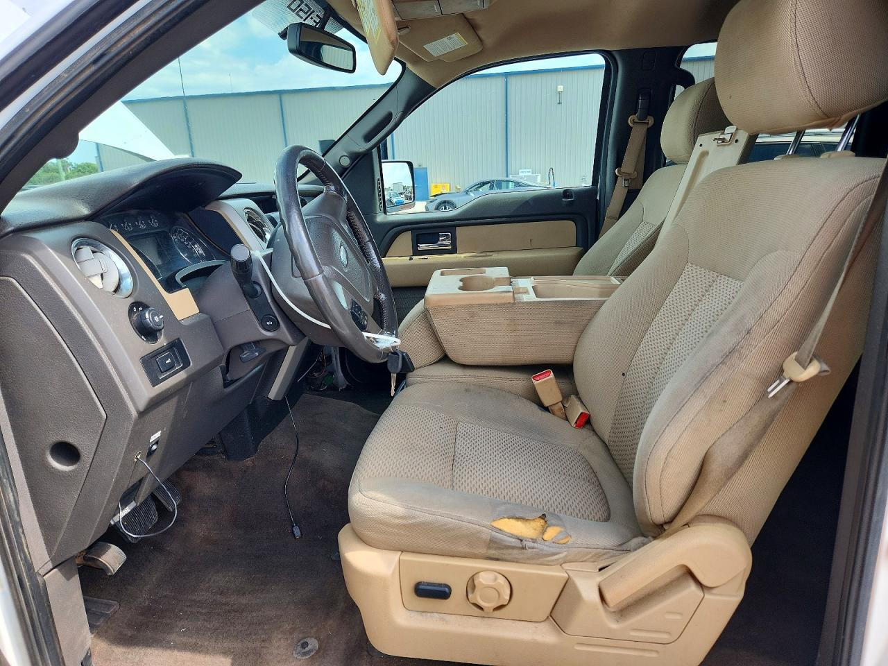 2012 Ford F150 Supercrew Белый vin: 1FTFW1EF0CFD05916