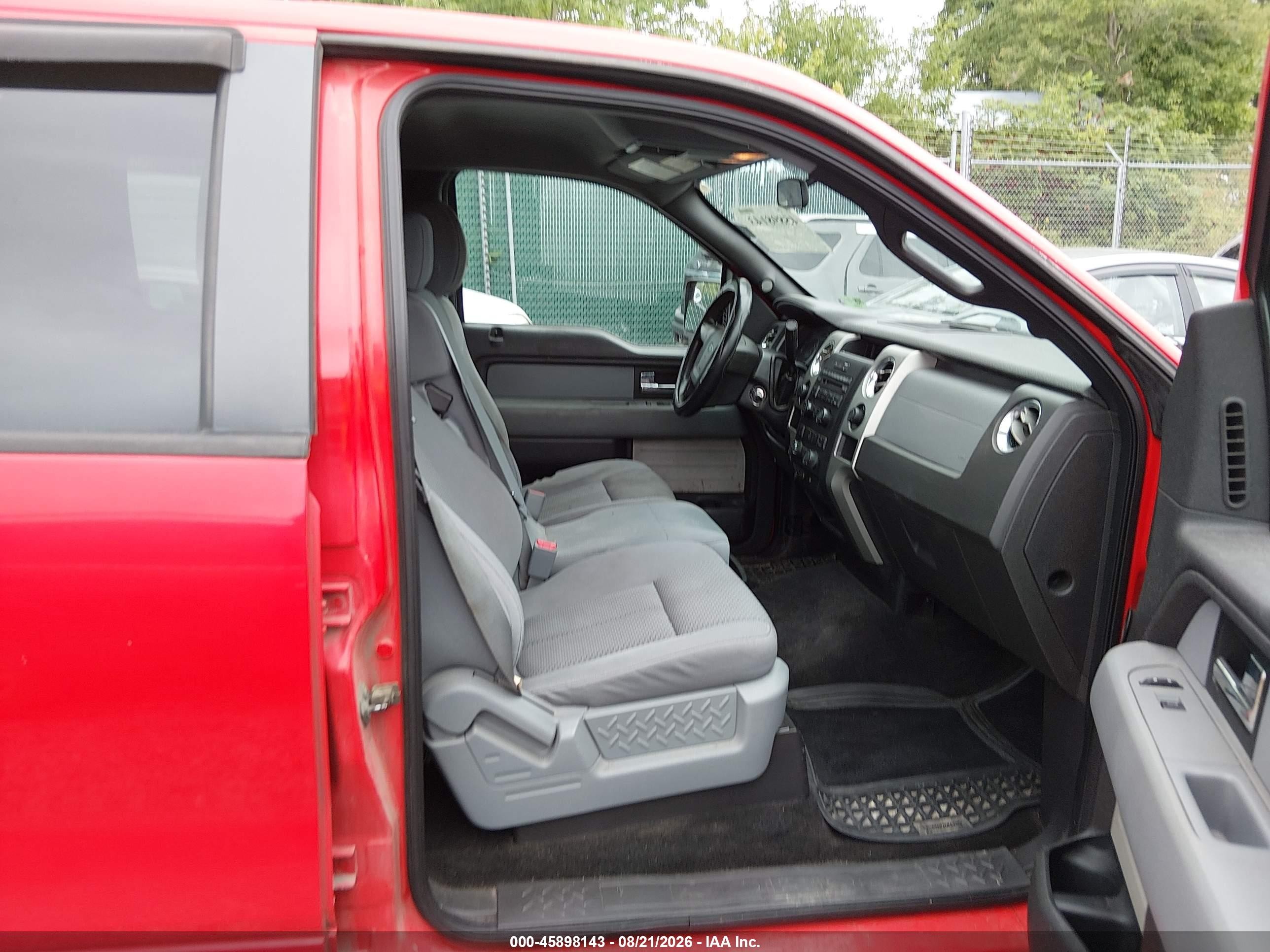 2012 Ford F-150 Xlt Red vin: 1FTFW1EF0CKD18740