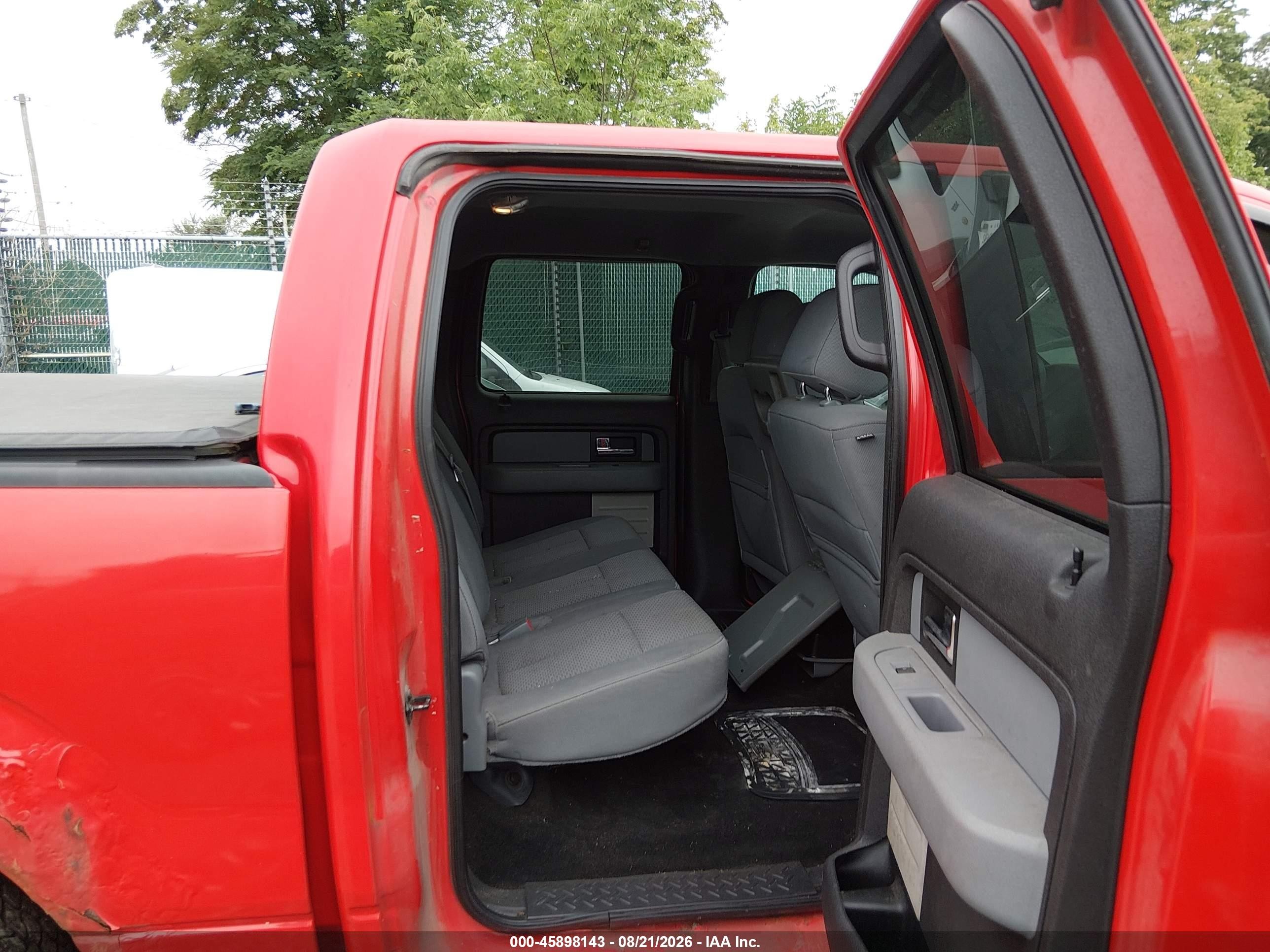 2012 Ford F-150 Xlt Red vin: 1FTFW1EF0CKD18740