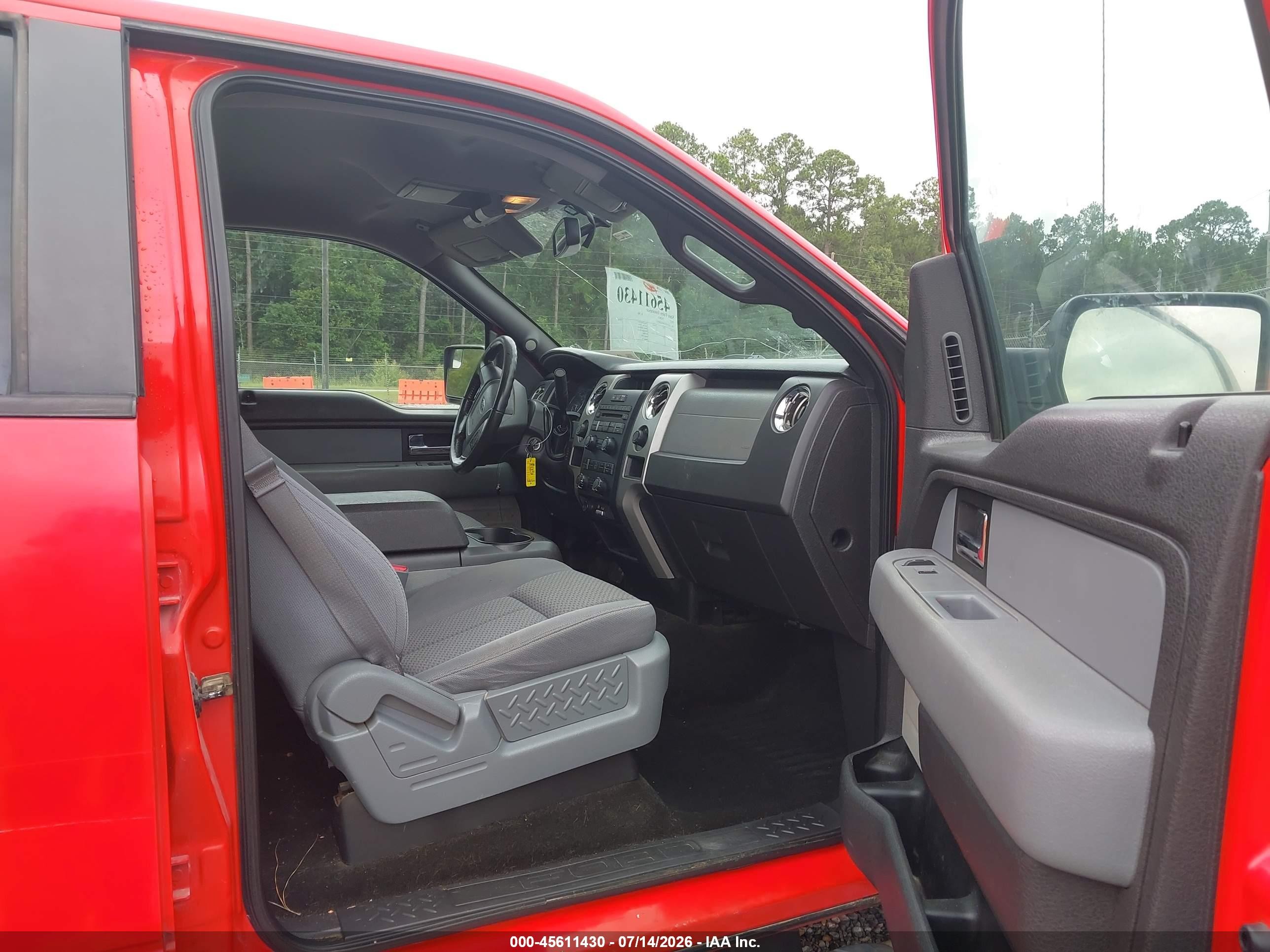 2012 Ford F-150 Xlt Red vin: 1FTFW1EF0CKD95012