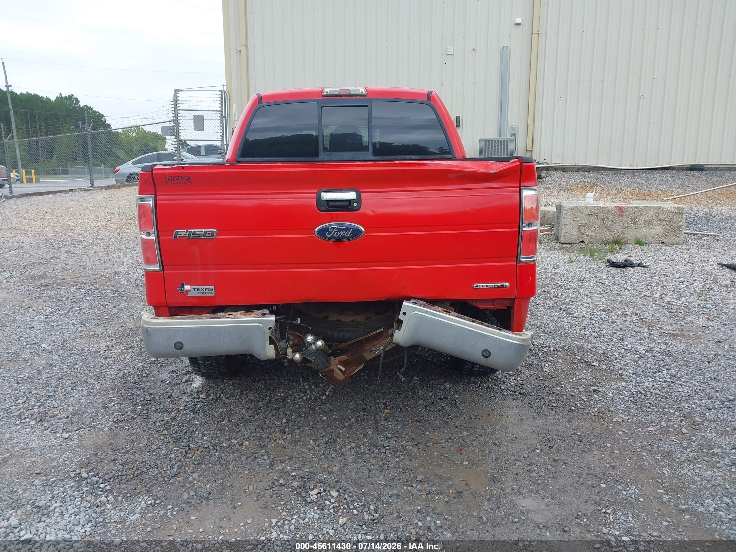 2012 Ford F-150 Xlt Red vin: 1FTFW1EF0CKD95012