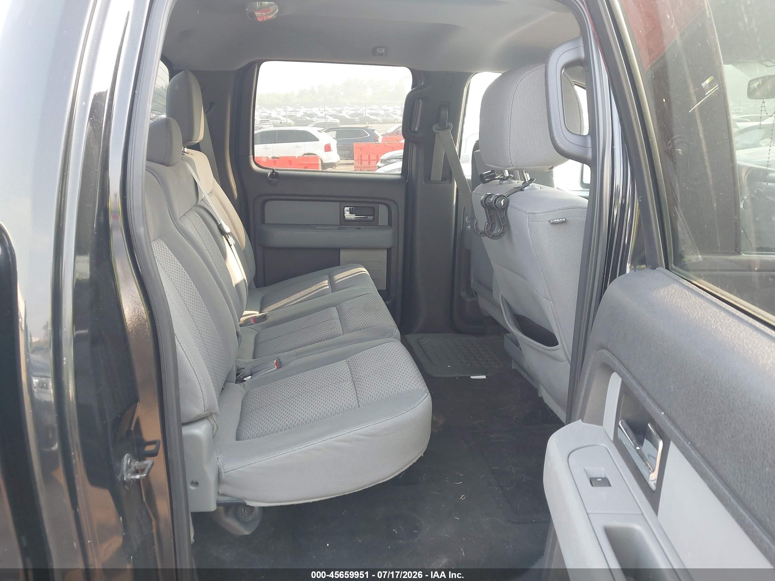 2013 Ford F-150 Xlt Black vin: 1FTFW1EF0DFA52355