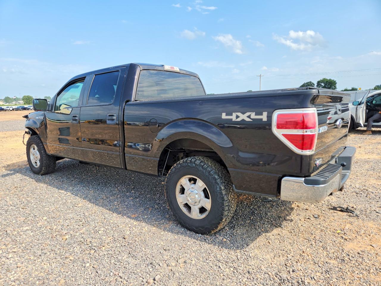 2013 Ford F150 Supercrew Black vin: 1FTFW1EF0DFB08956