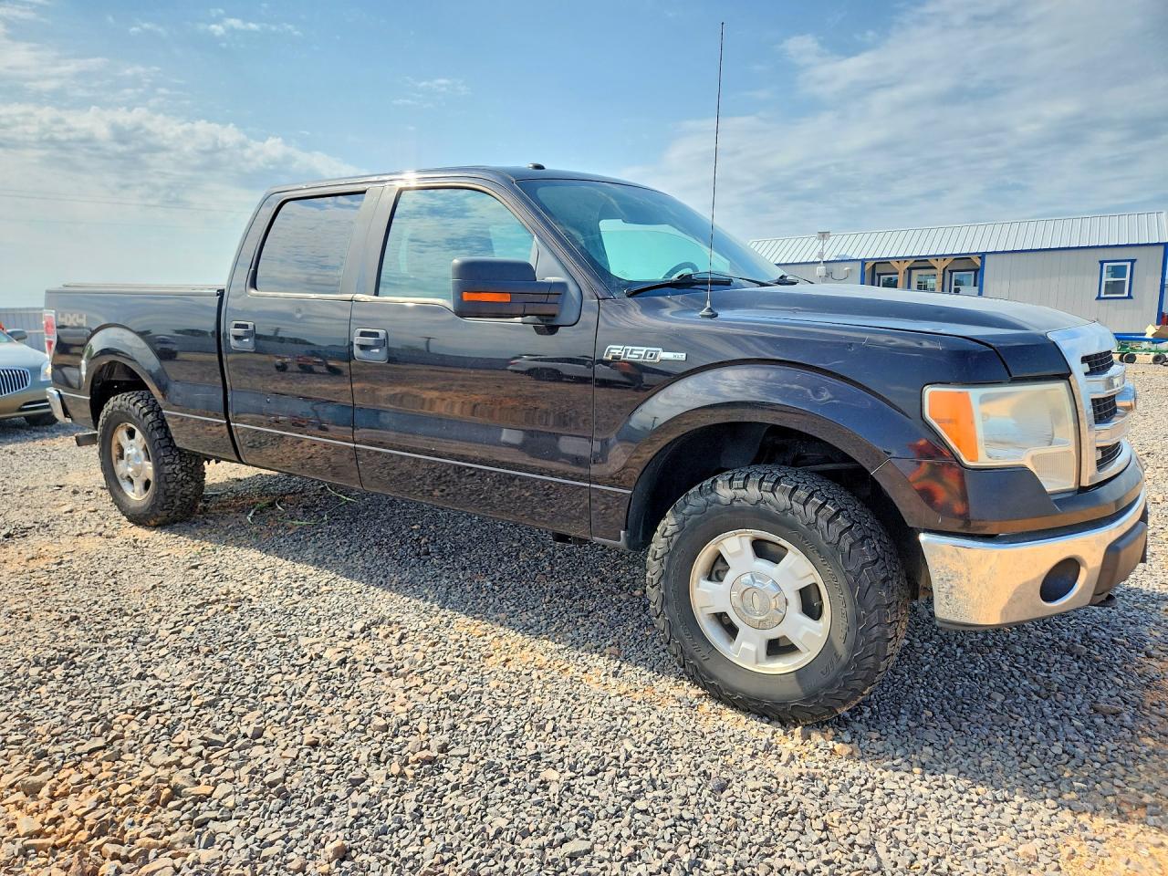 2013 Ford F150 Supercrew Black vin: 1FTFW1EF0DFB08956