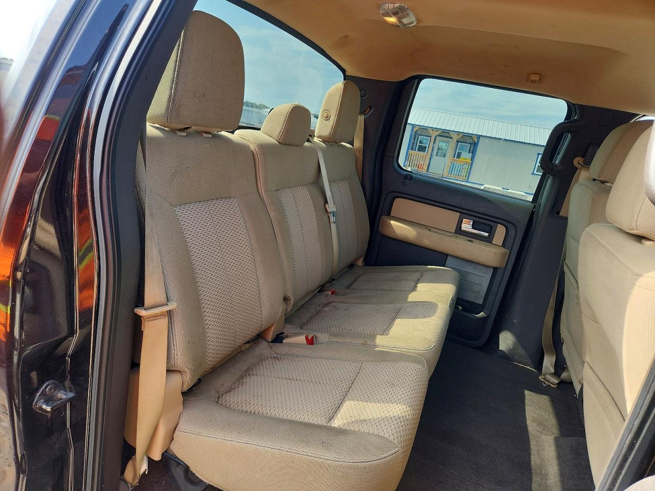 2013 Ford F150 Supercrew Black vin: 1FTFW1EF0DFB08956