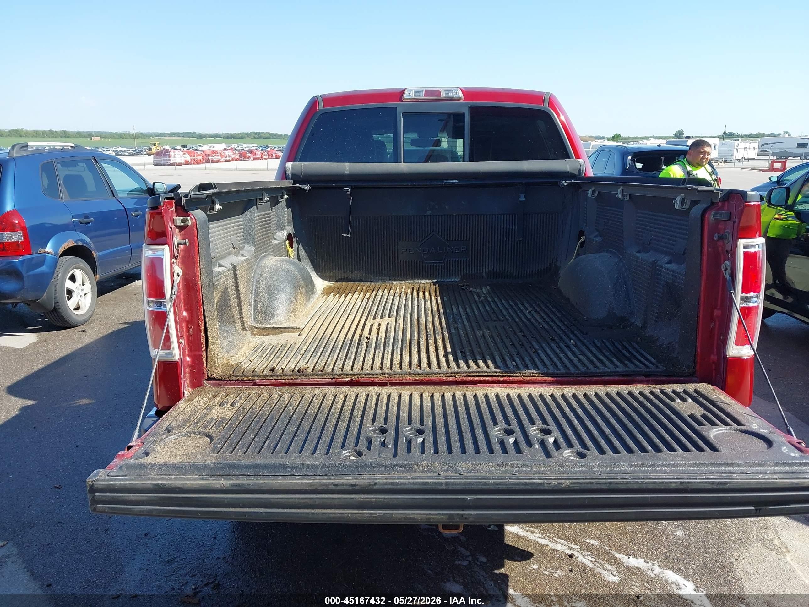 2013 Ford F-150 Lariat Red vin: 1FTFW1EF0DFB10187