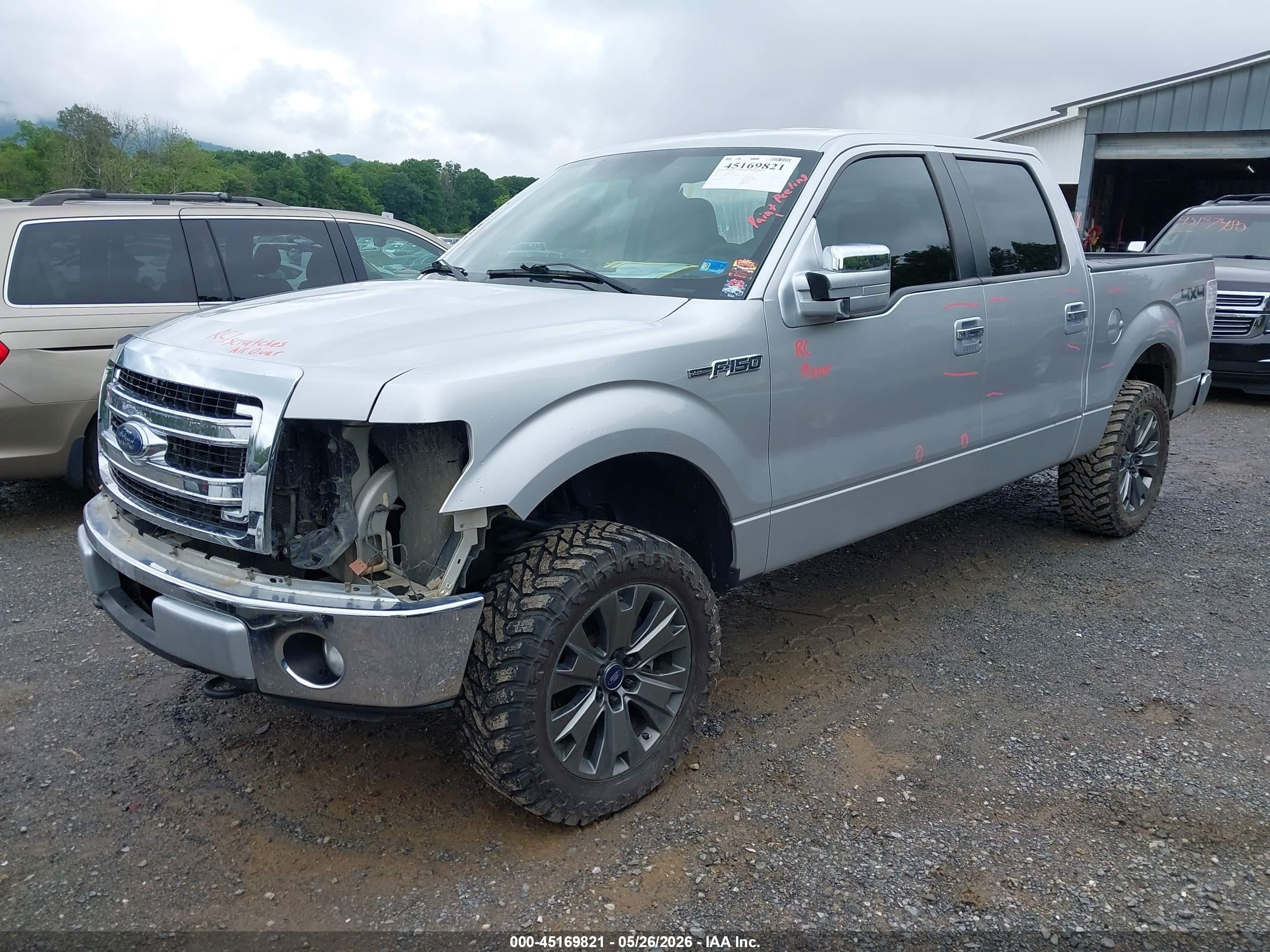 2013 Ford F-150 Xlt Серебряный vin: 1FTFW1EF0DFB22971