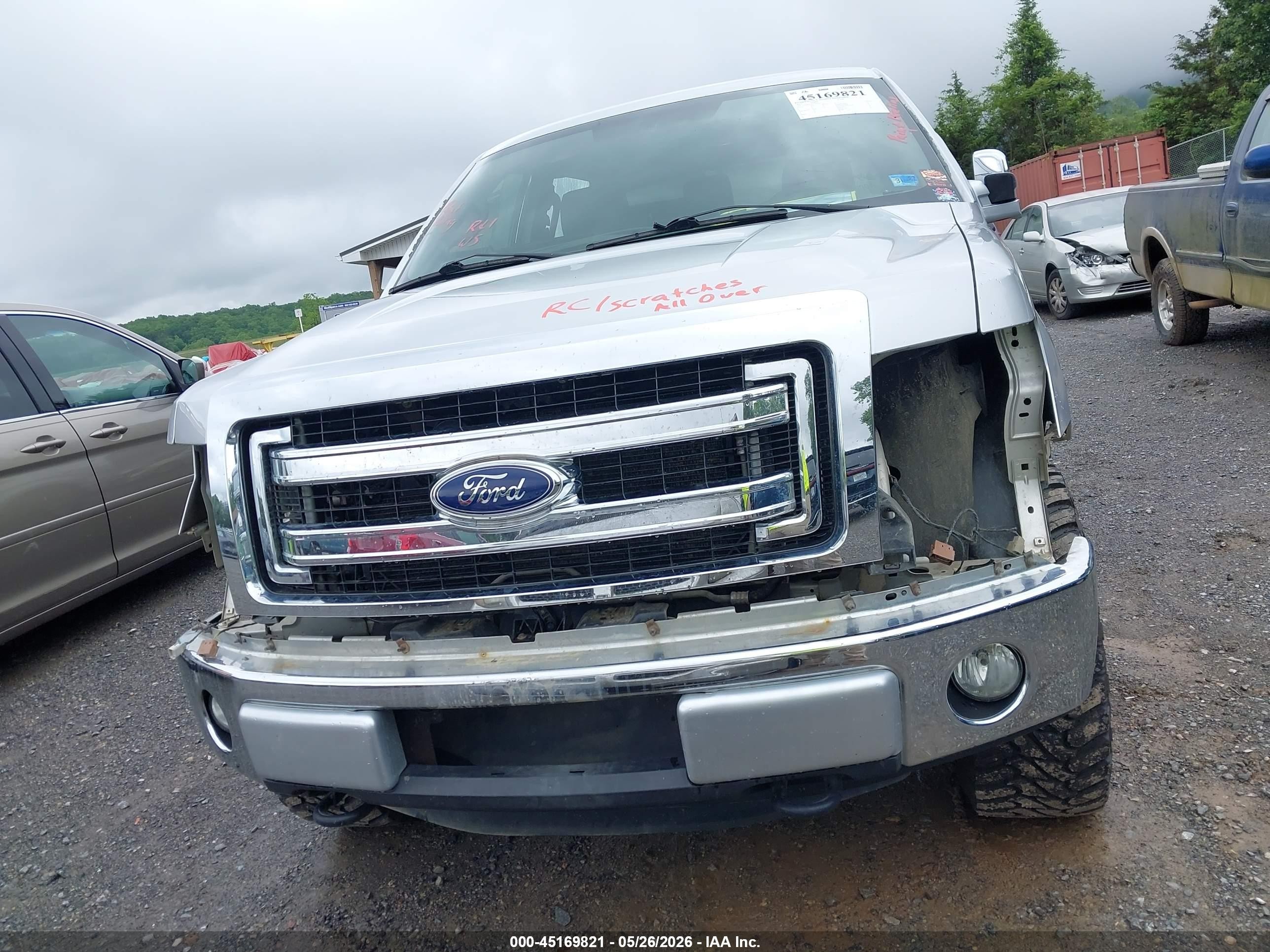 2013 Ford F-150 Xlt Серебряный vin: 1FTFW1EF0DFB22971
