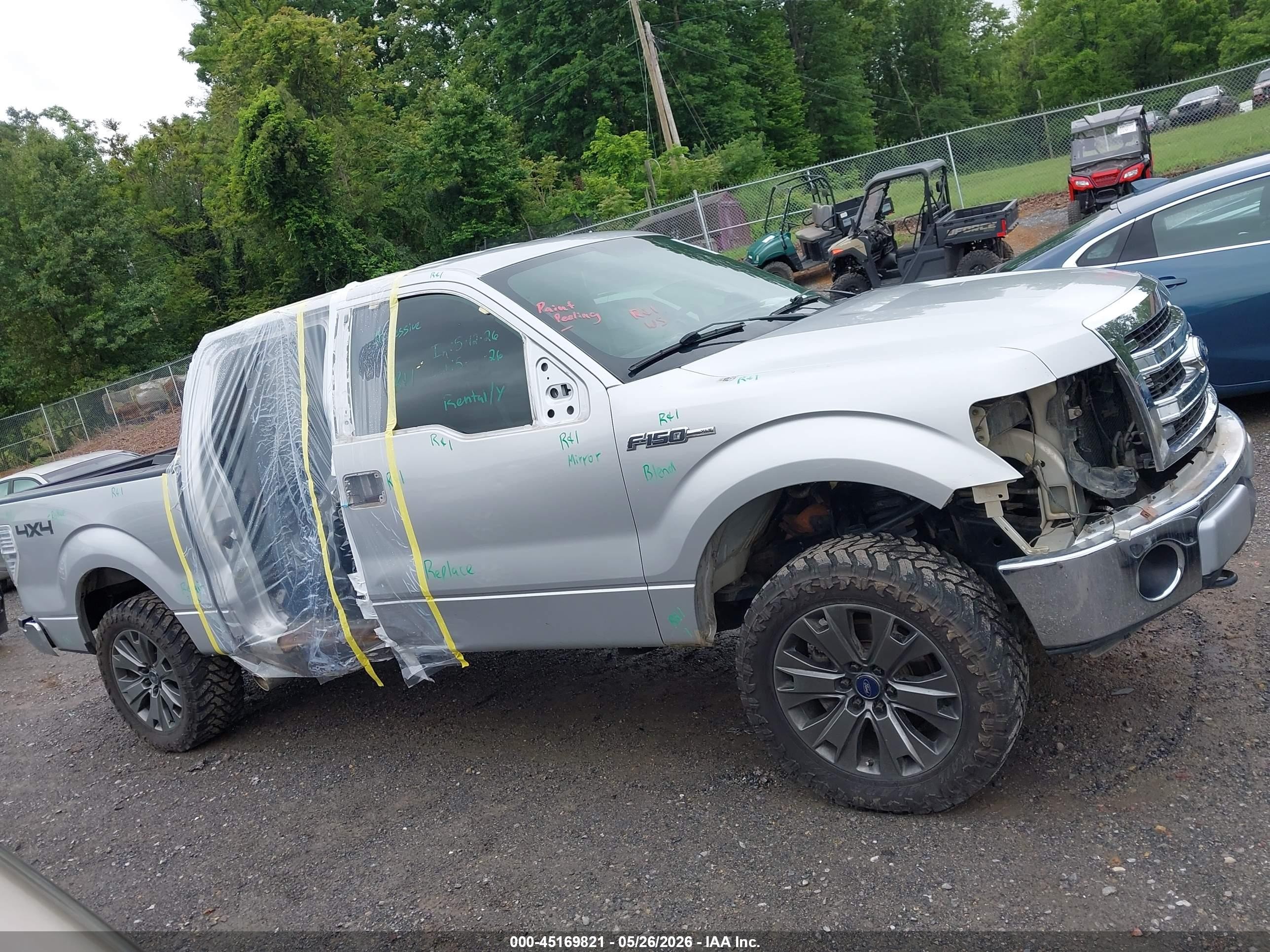 2013 Ford F-150 Xlt Серебряный vin: 1FTFW1EF0DFB22971