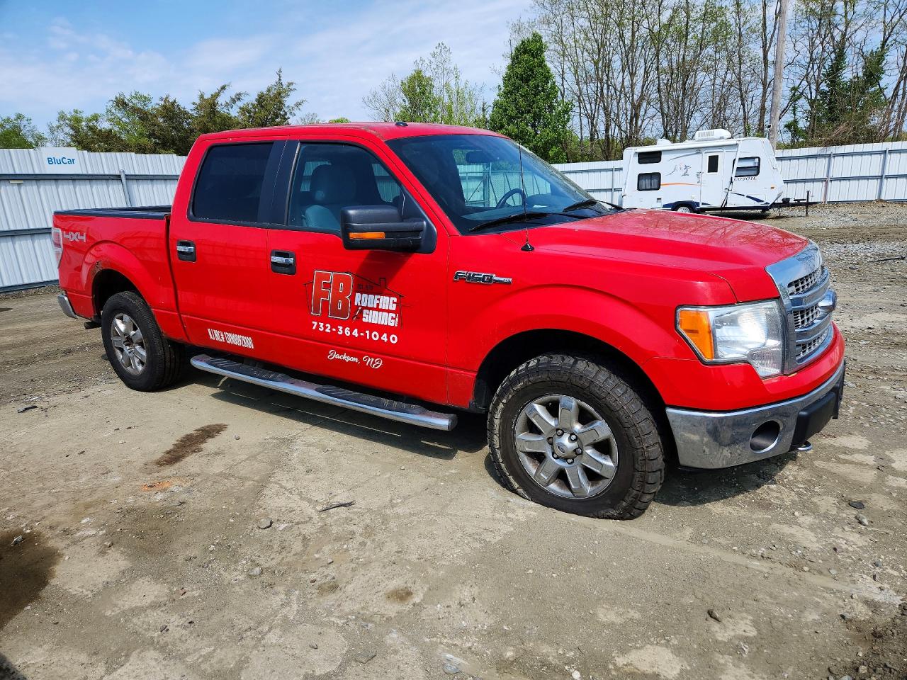 2013 Ford F150 Supercrew Red vin: 1FTFW1EF0DFB39060