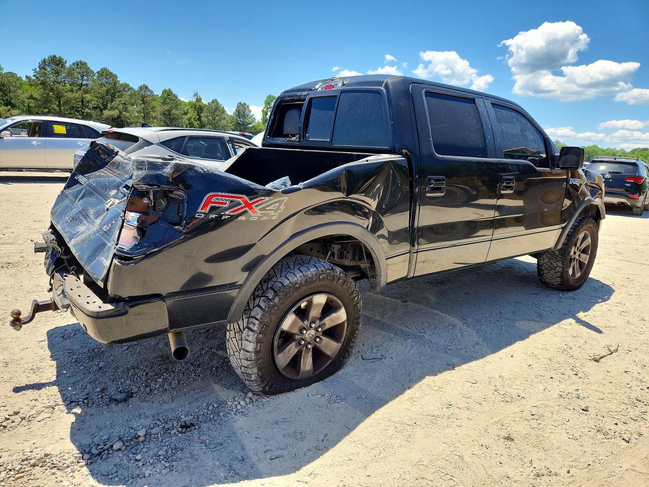 2013 Ford F150 Supercrew Black vin: 1FTFW1EF0DFB64895
