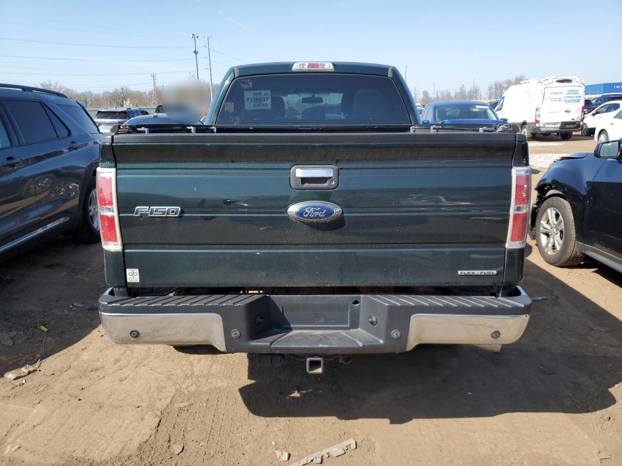 2013 Ford F150 Supercrew Green vin: 1FTFW1EF0DFC44519