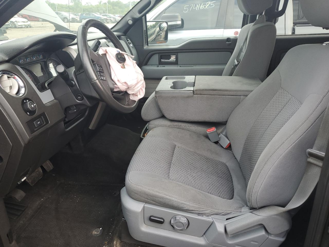 2013 Ford F150 Supercrew Green vin: 1FTFW1EF0DFC44519 Damage: Airbag - Front Left, Deployed, Replacement Required