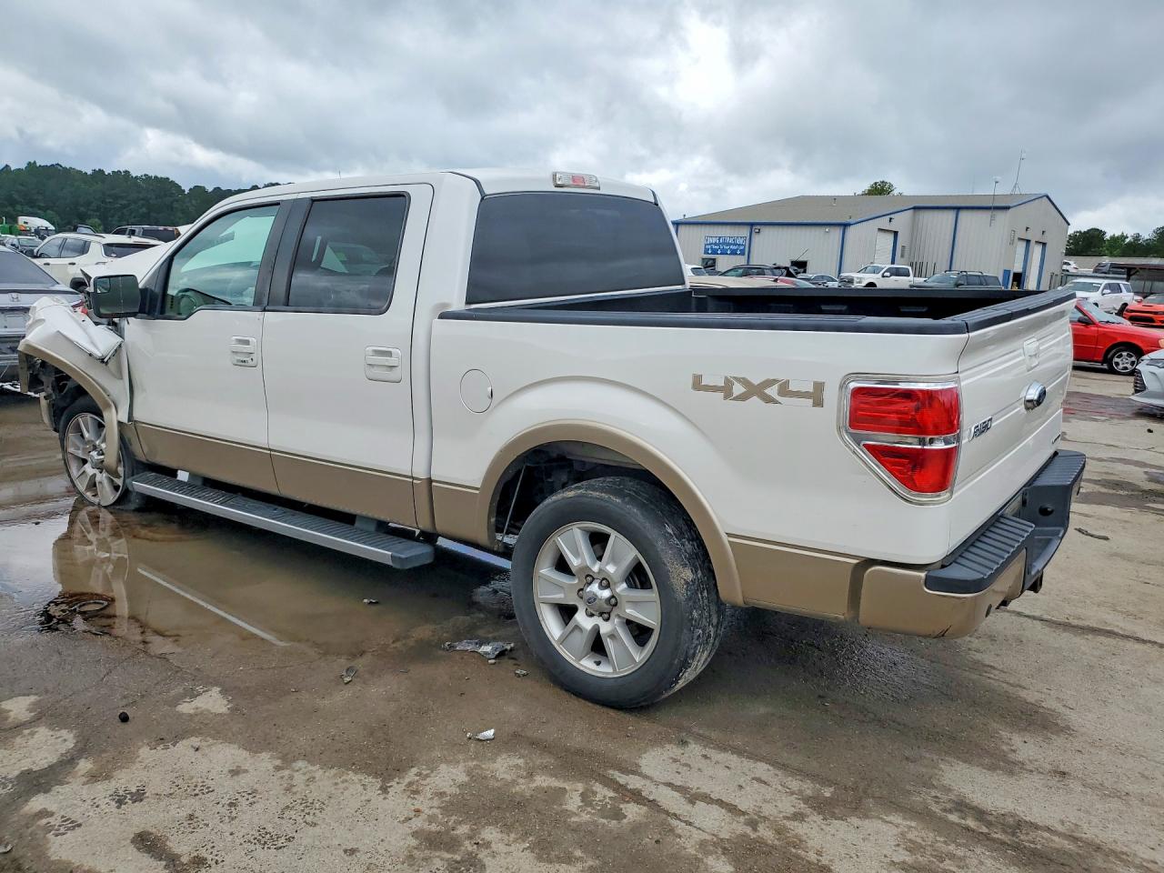 2013 Ford F150 Supercrew White vin: 1FTFW1EF0DFC46660