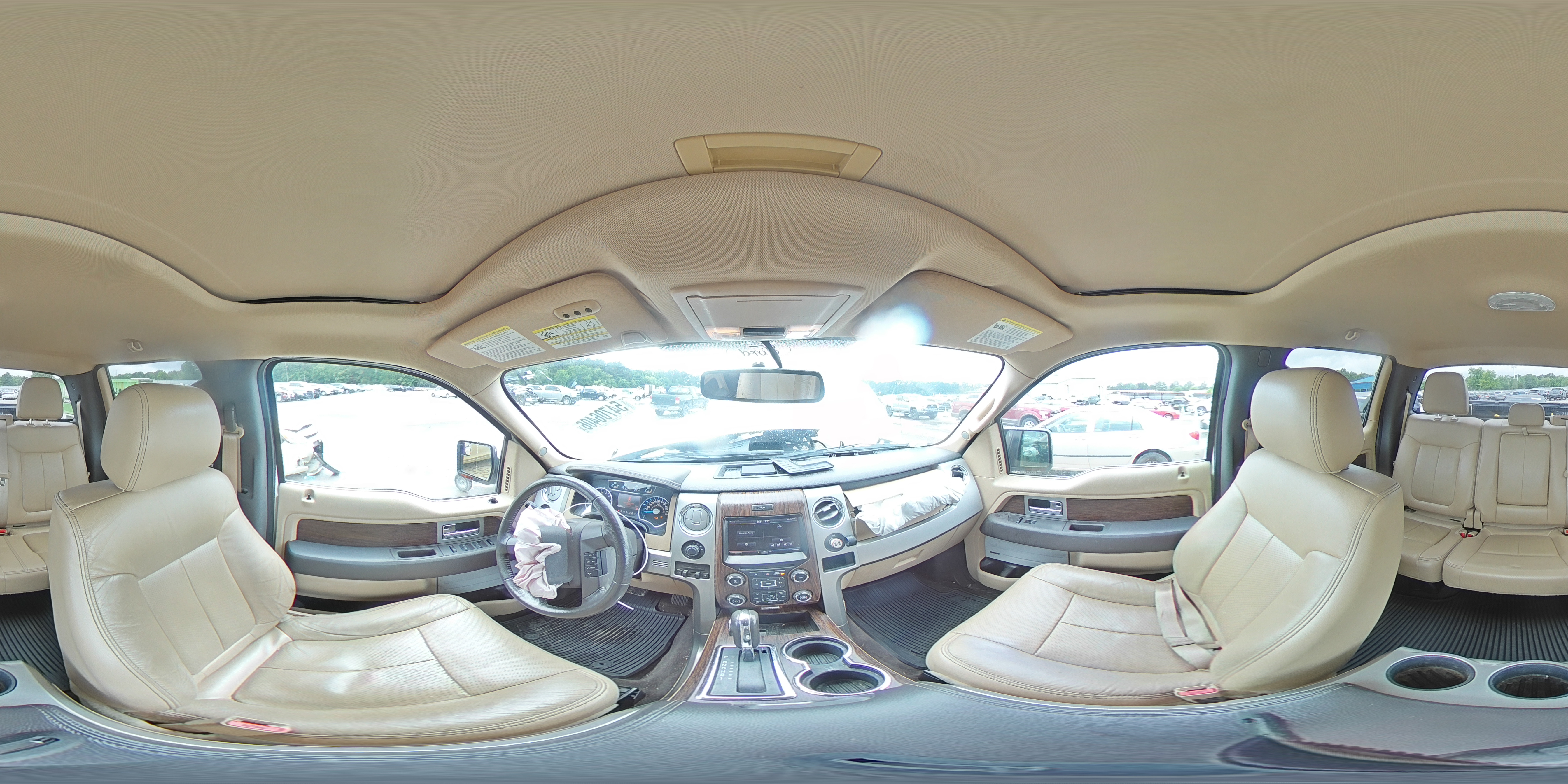 2013 Ford F150 Supercrew White vin: 1FTFW1EF0DFC46660