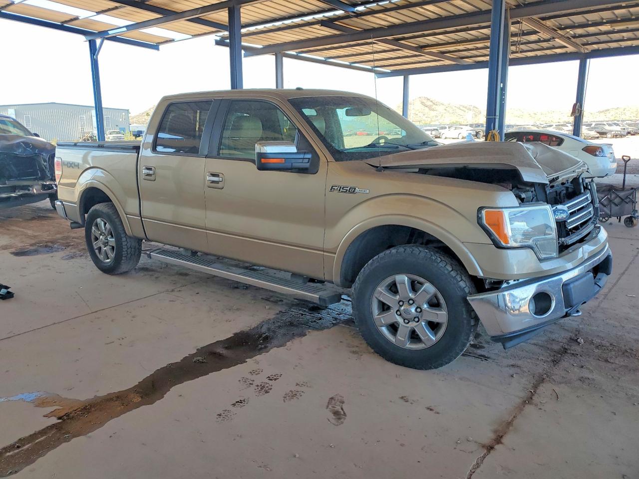 2013 Ford F150 Supercrew Tan vin: 1FTFW1EF0DFC50207