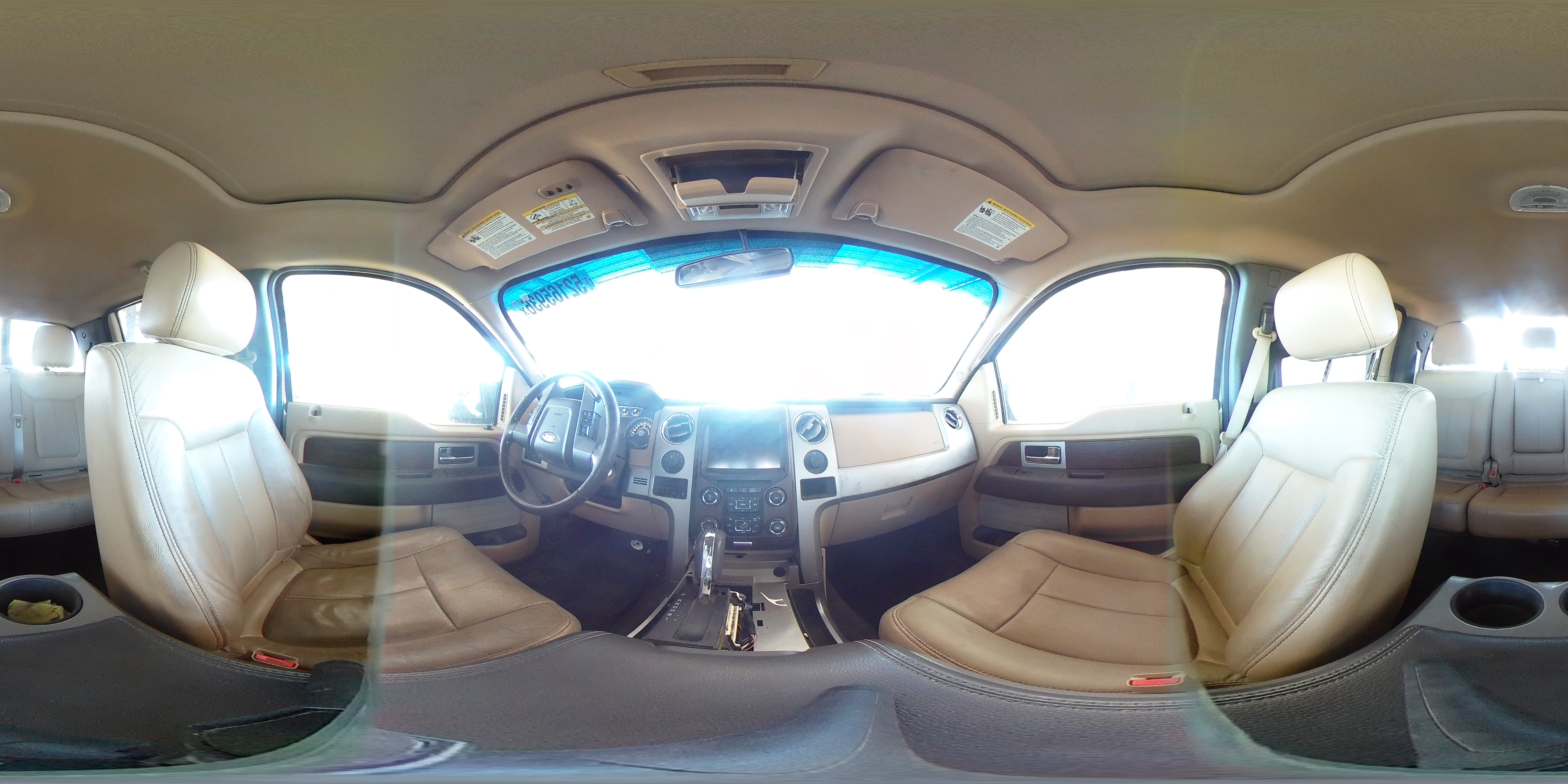 2013 Ford F150 Supercrew Tan vin: 1FTFW1EF0DFC50207