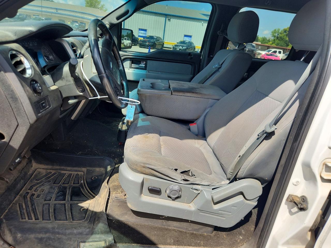 2013 Ford F150 Supercrew White vin: 1FTFW1EF0DFC54161