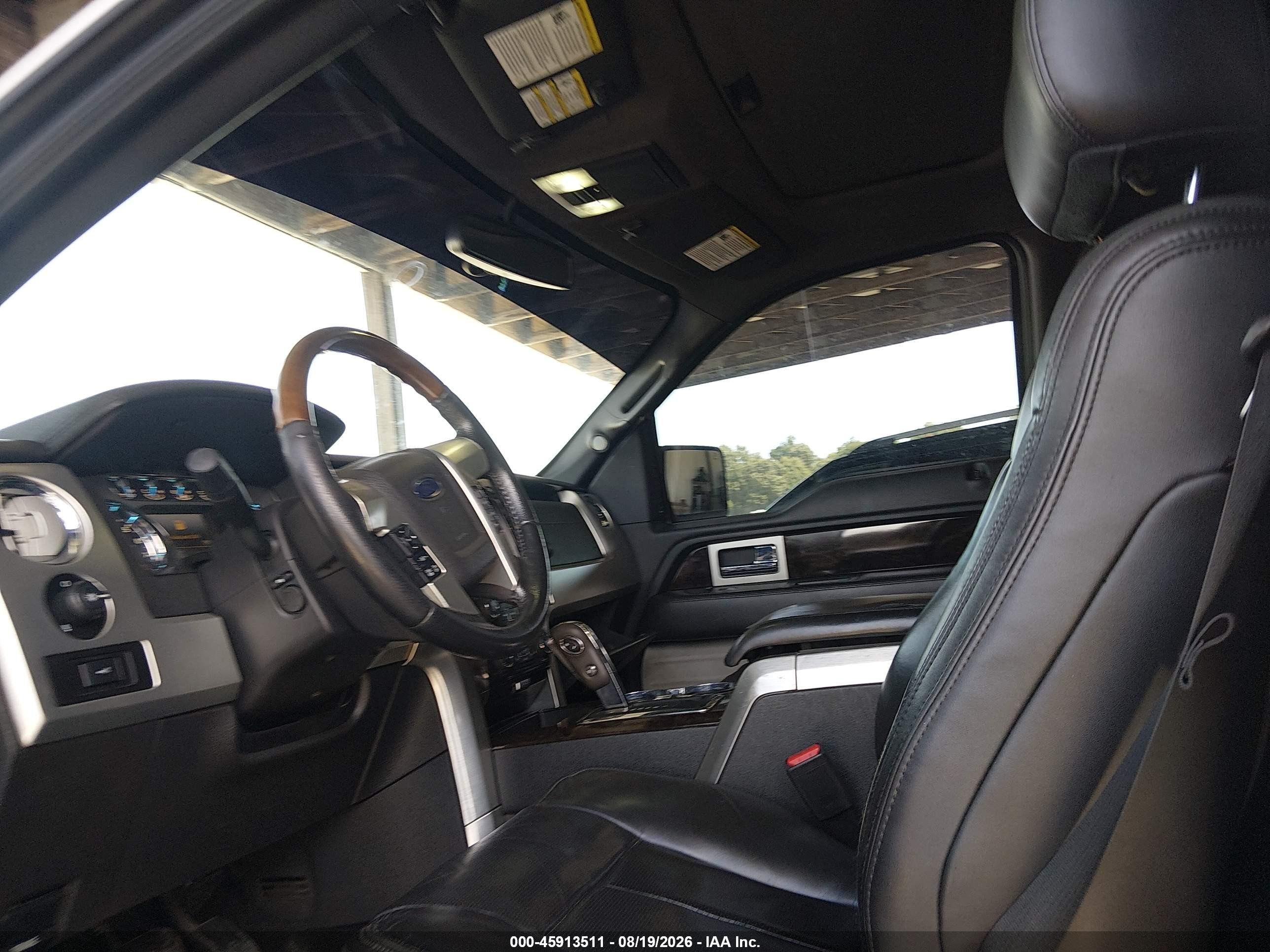 2013 Ford F-150 Platinum Gray vin: 1FTFW1EF0DFD08266