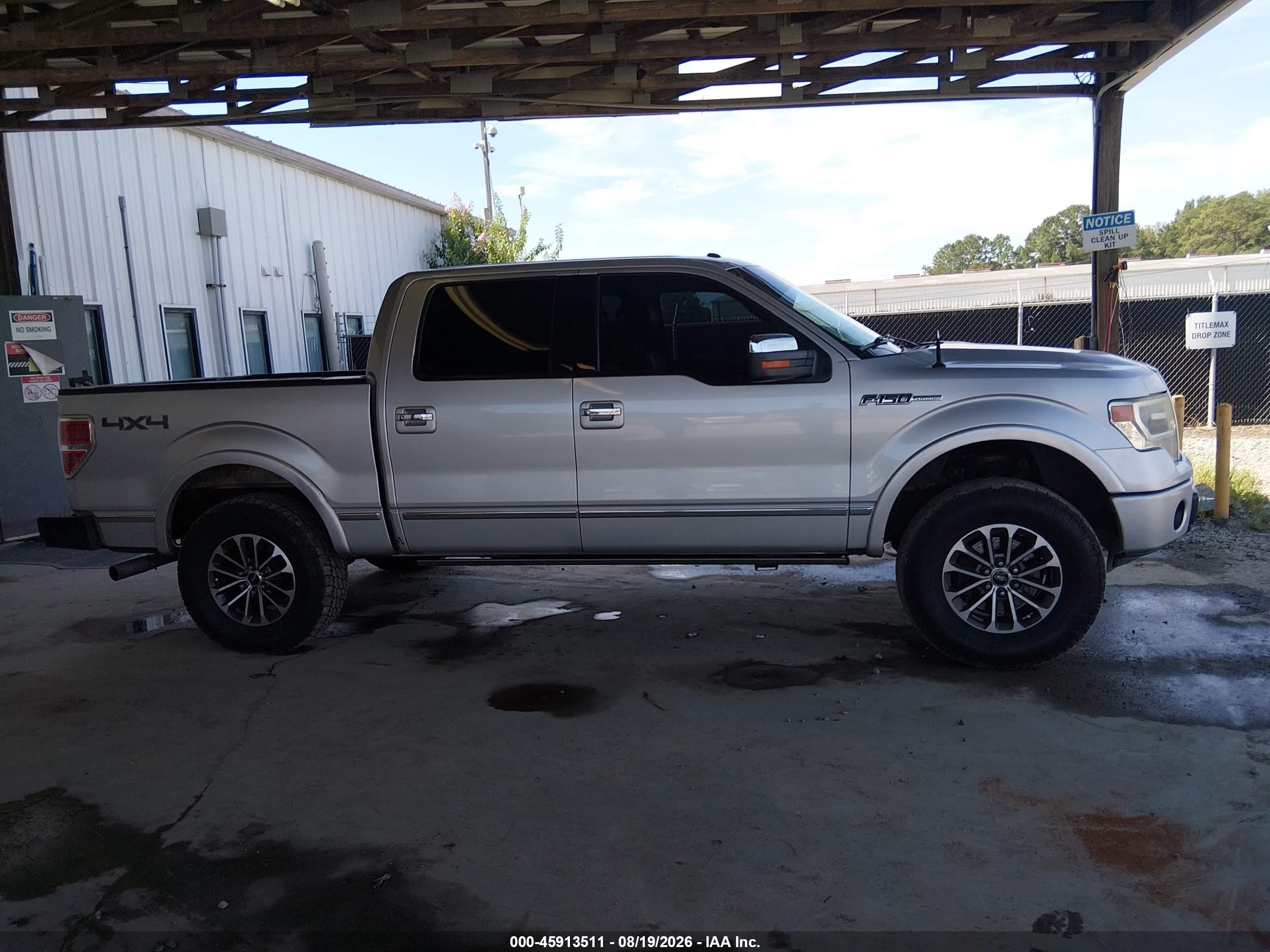 2013 Ford F-150 Platinum Gray vin: 1FTFW1EF0DFD08266